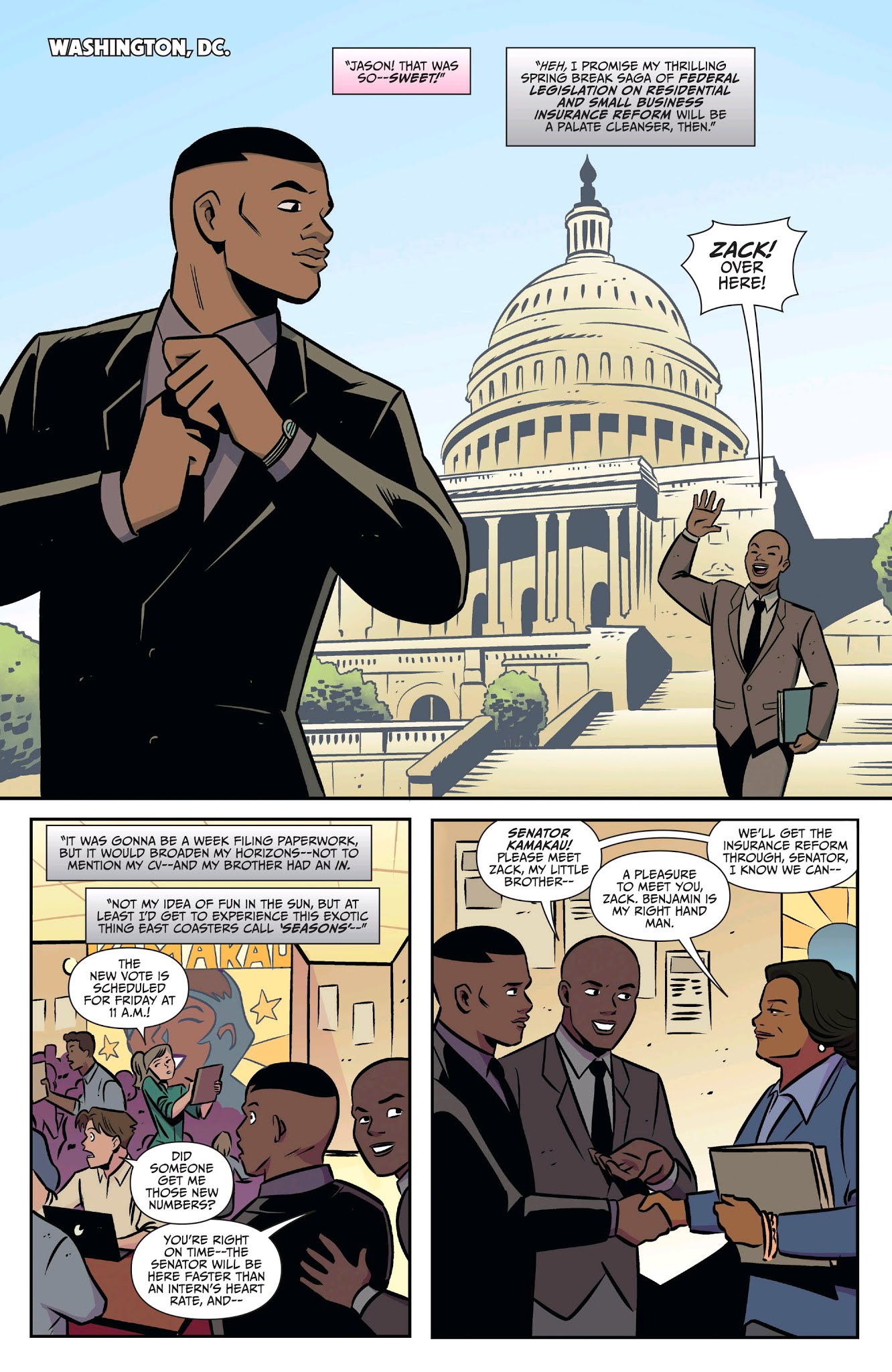 Read online Saban's Go Go Power Rangers: Back To School comic -  Issue # Full - 10