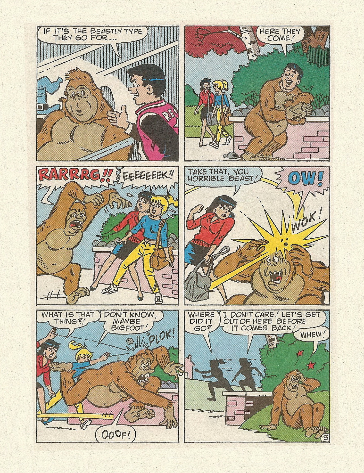 Read online Betty and Veronica Digest Magazine comic -  Issue #72 - 72