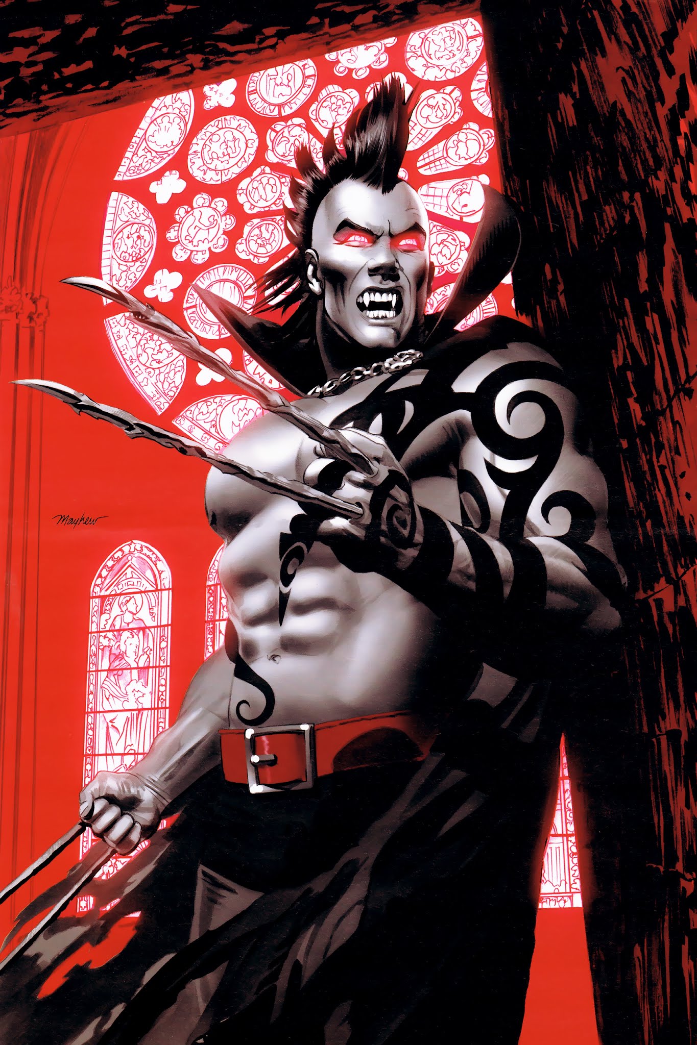 Read online Marvel Vampires Poster Book comic -  Issue # Full - 22