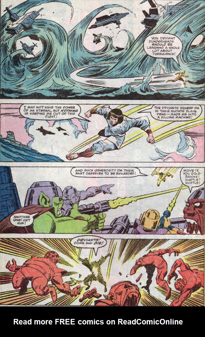 Read online Eternals (1985) comic -  Issue #4 - 17