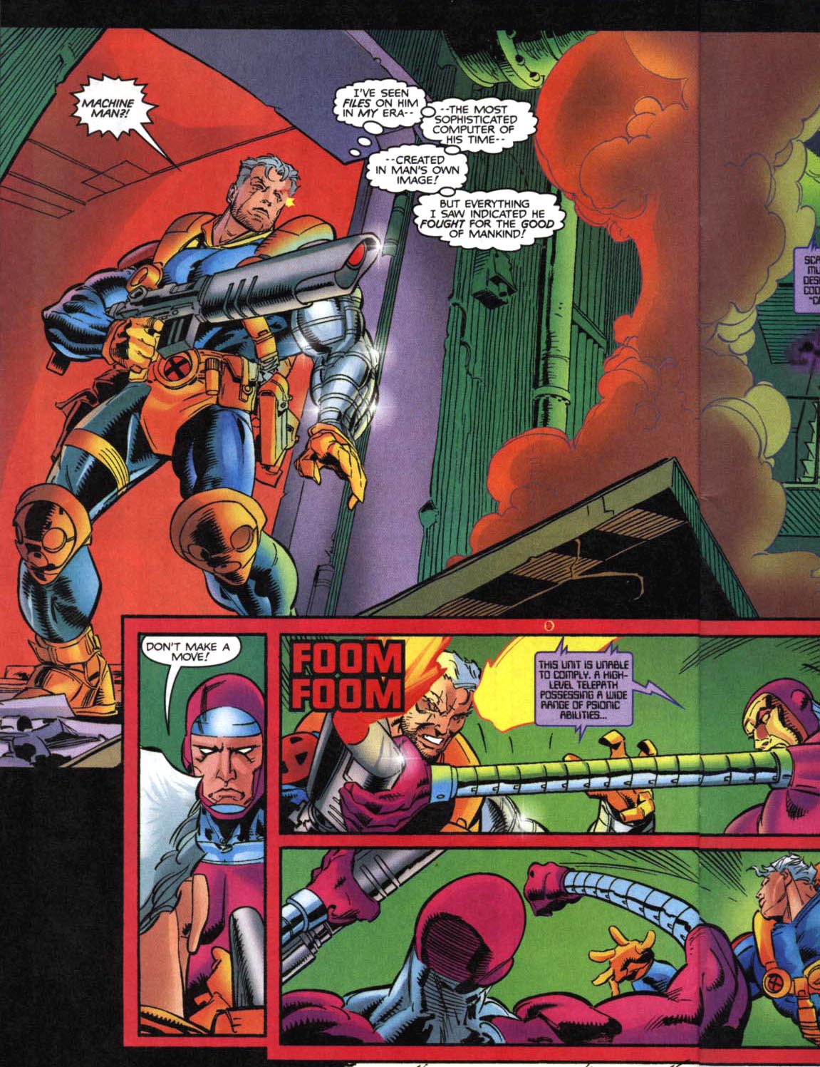 Read online Cable/Machine Man '98 comic -  Issue # Full - 30