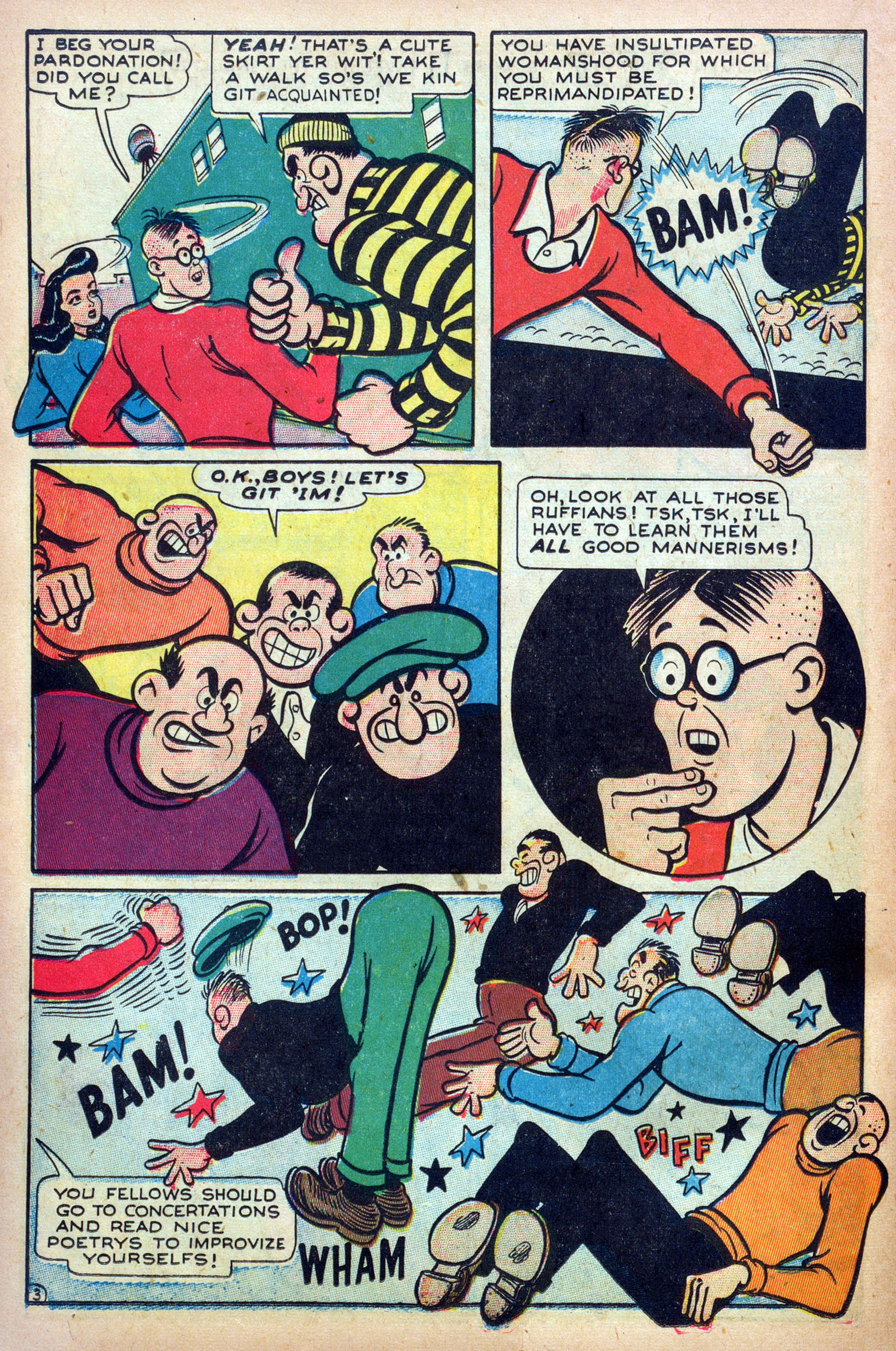 Read online Margie Comics comic -  Issue #39 - 36