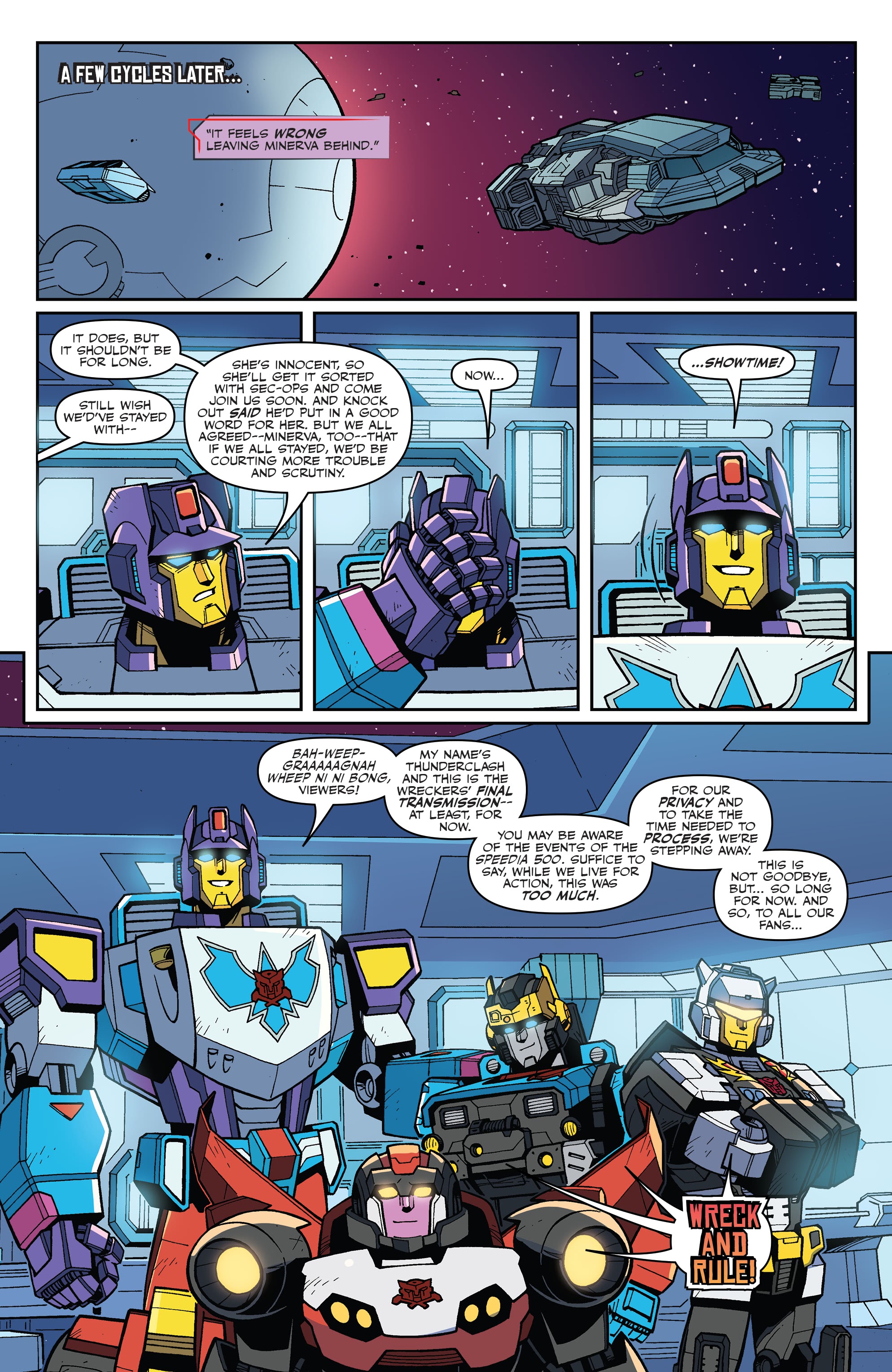 Read online Transformers: Wreckers-Tread and Circuits comic -  Issue #4 - 20