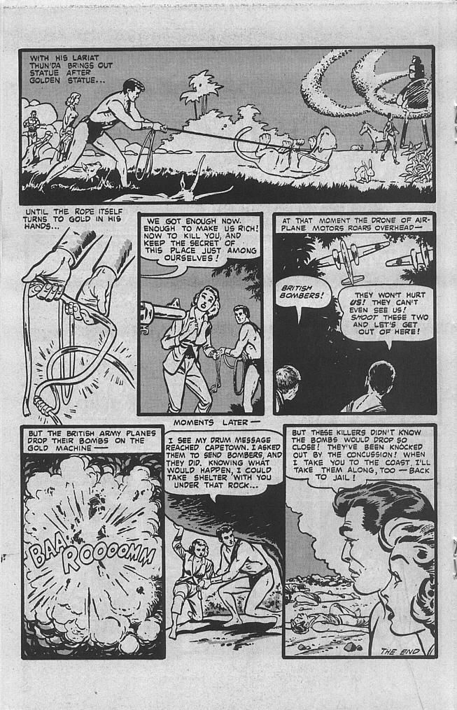 Read online Thun'Da: King of the Congo (1989) comic -  Issue # Full - 18