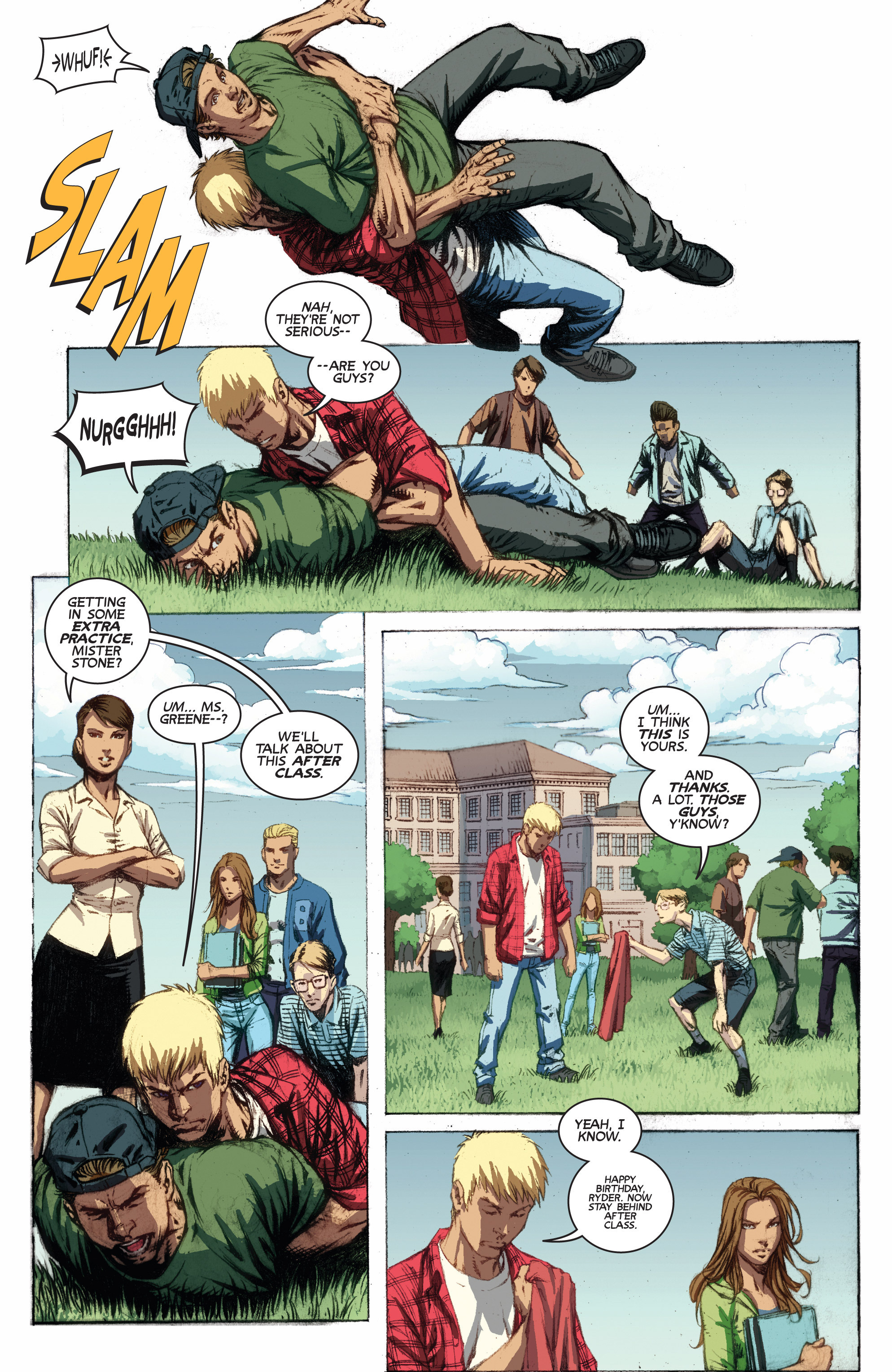 Read online Cage Hero comic -  Issue #1 - 11