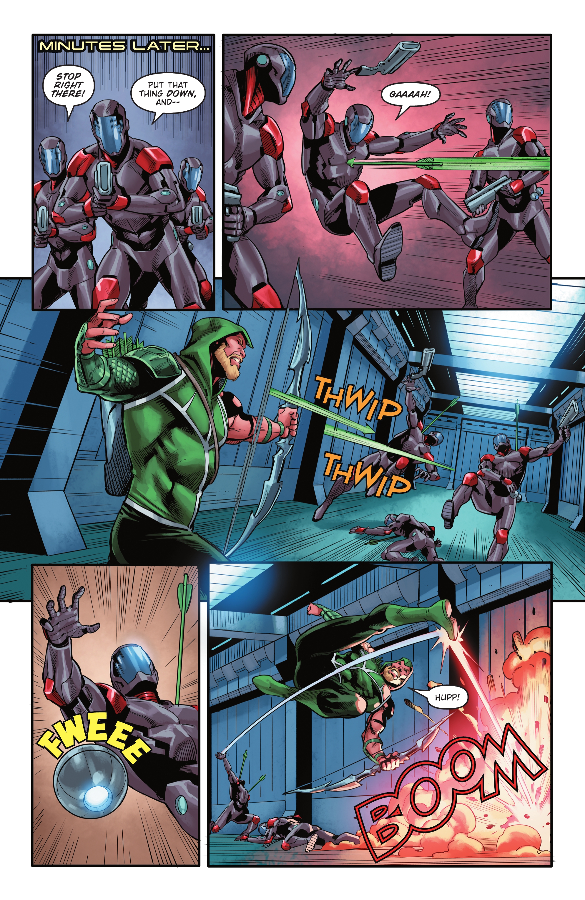 Read online Aquaman/Green Arrow - Deep Target comic -  Issue #4 - 11