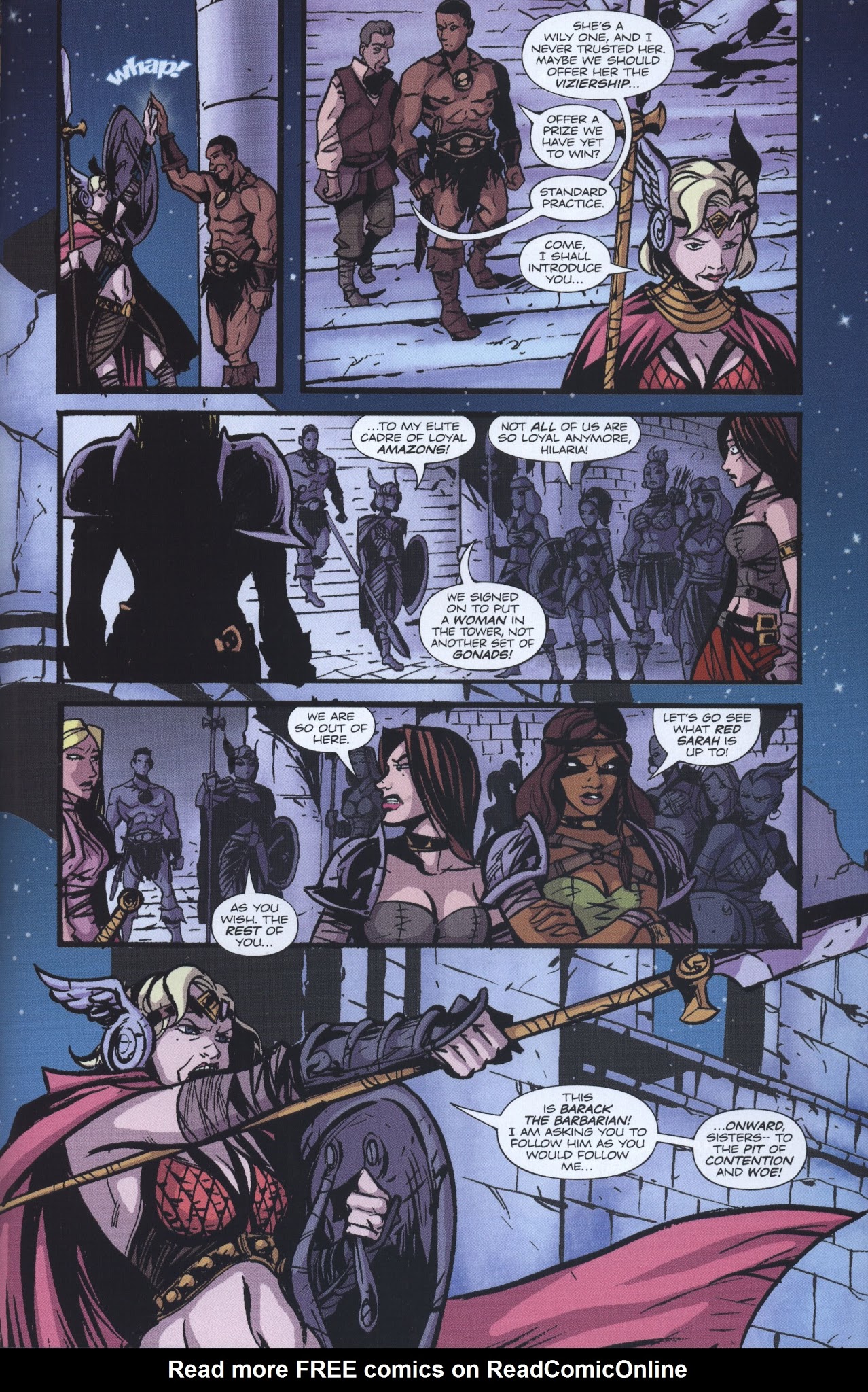 Read online Barack the Barbarian comic -  Issue #1 - 19