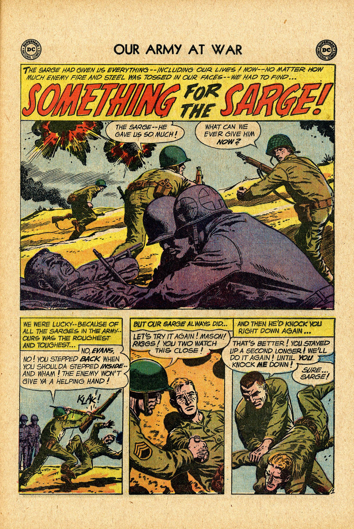 Read online Our Army at War (1952) comic -  Issue #85 - 25