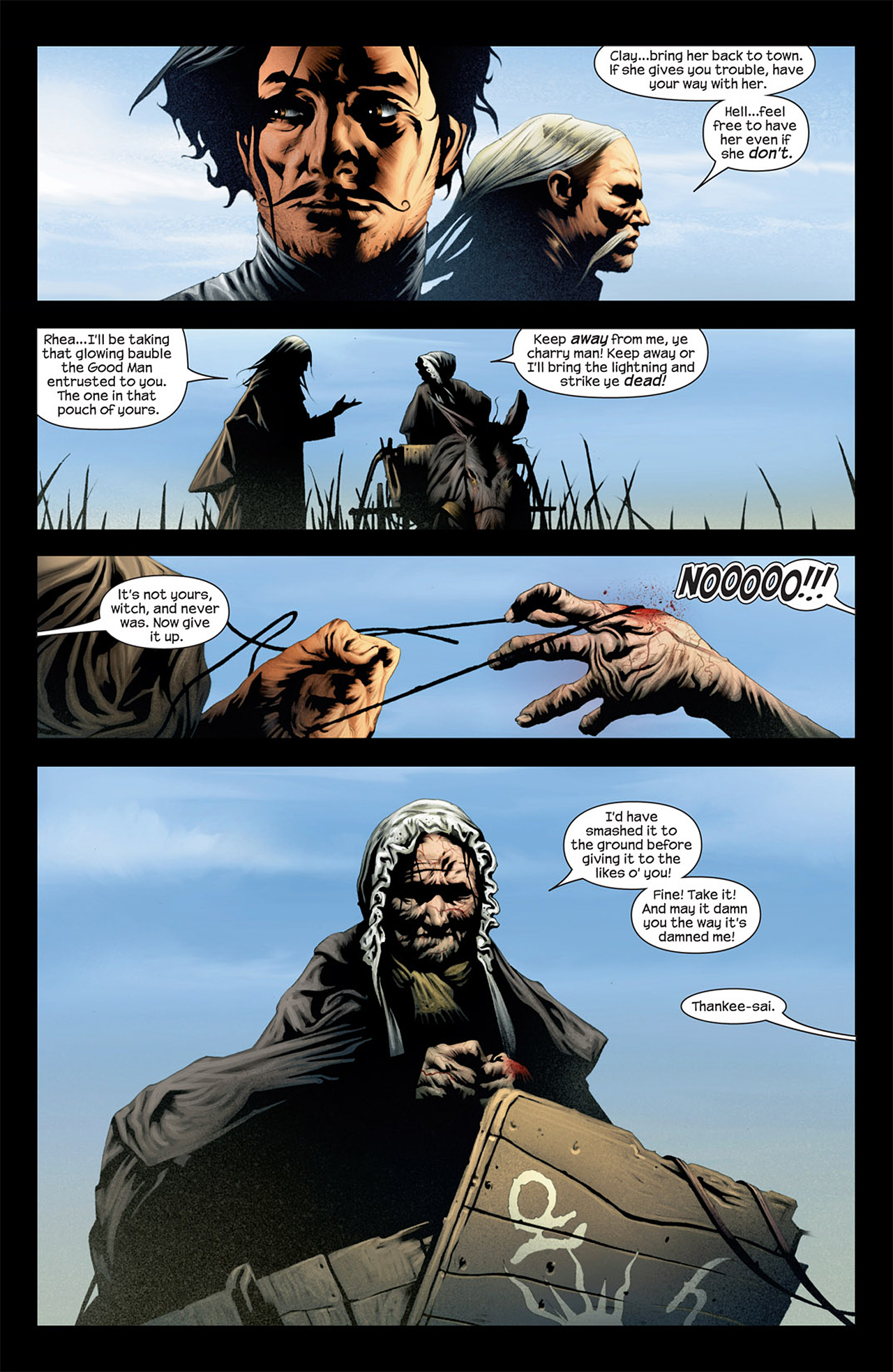 Read online Dark Tower: The Gunslinger Born comic -  Issue #7 - 7