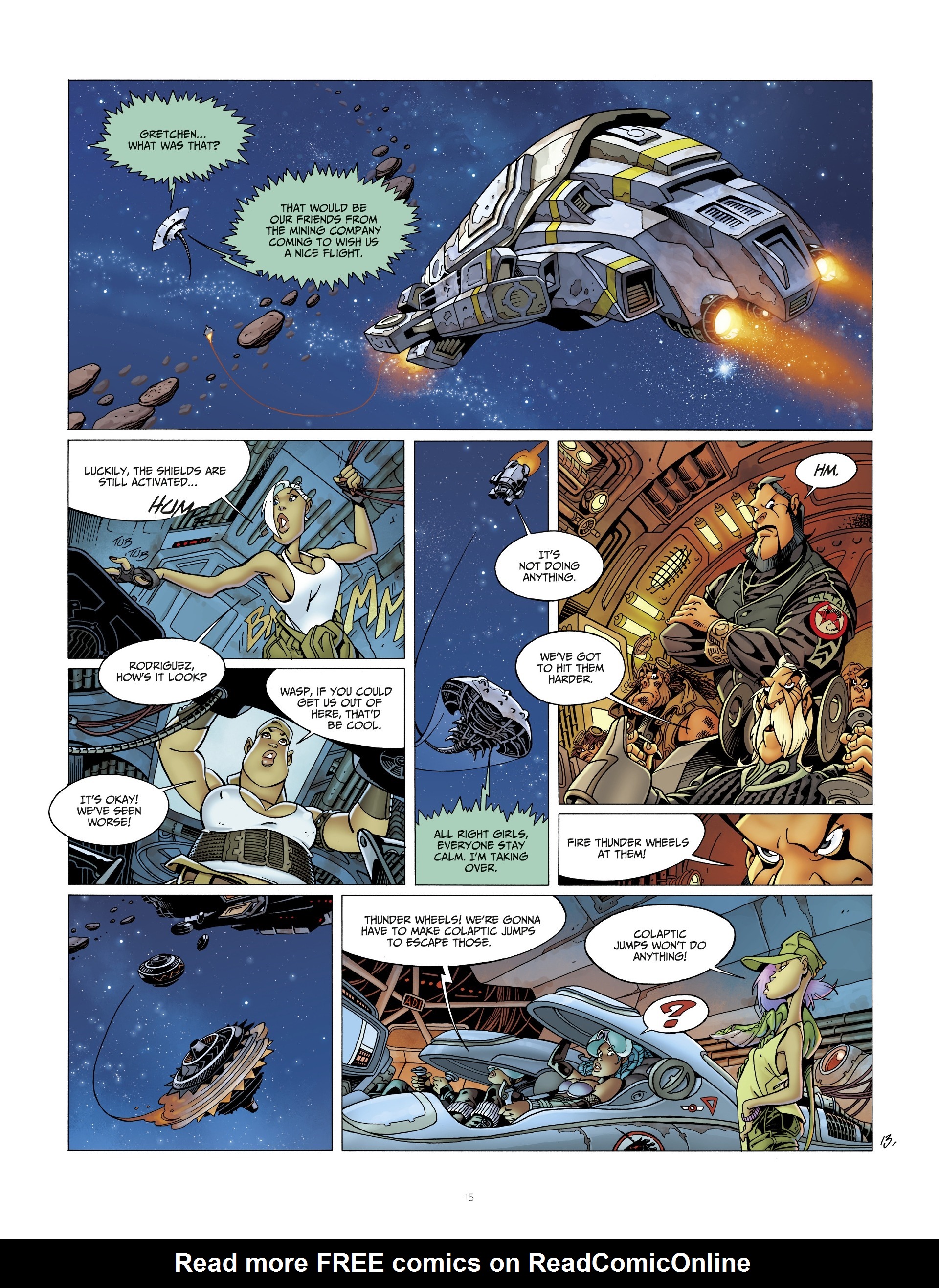 Read online Gunblast Girls comic -  Issue #1 - 15