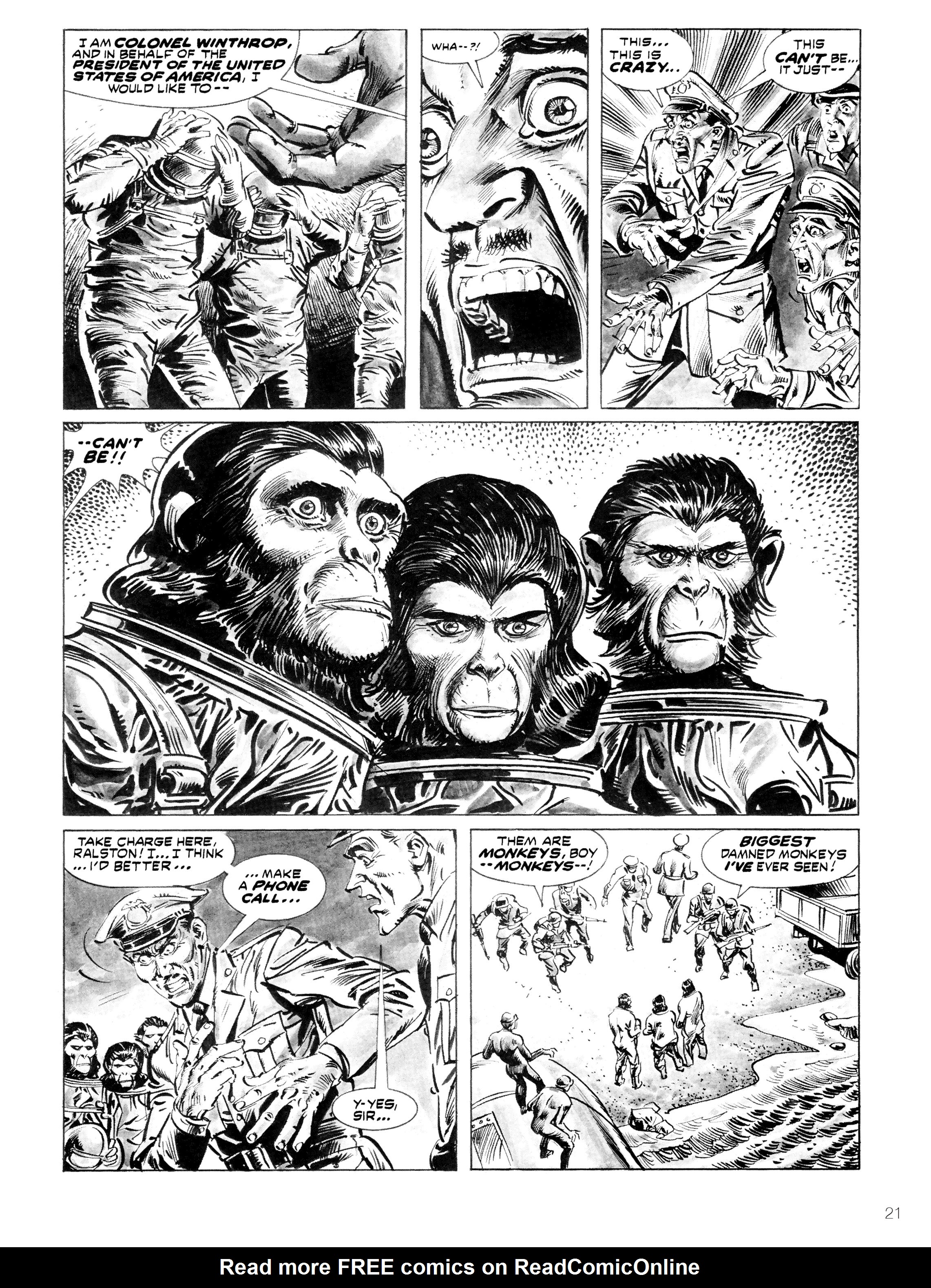 Read online Planet of the Apes: Archive comic -  Issue # TPB 3 (Part 1) - 18