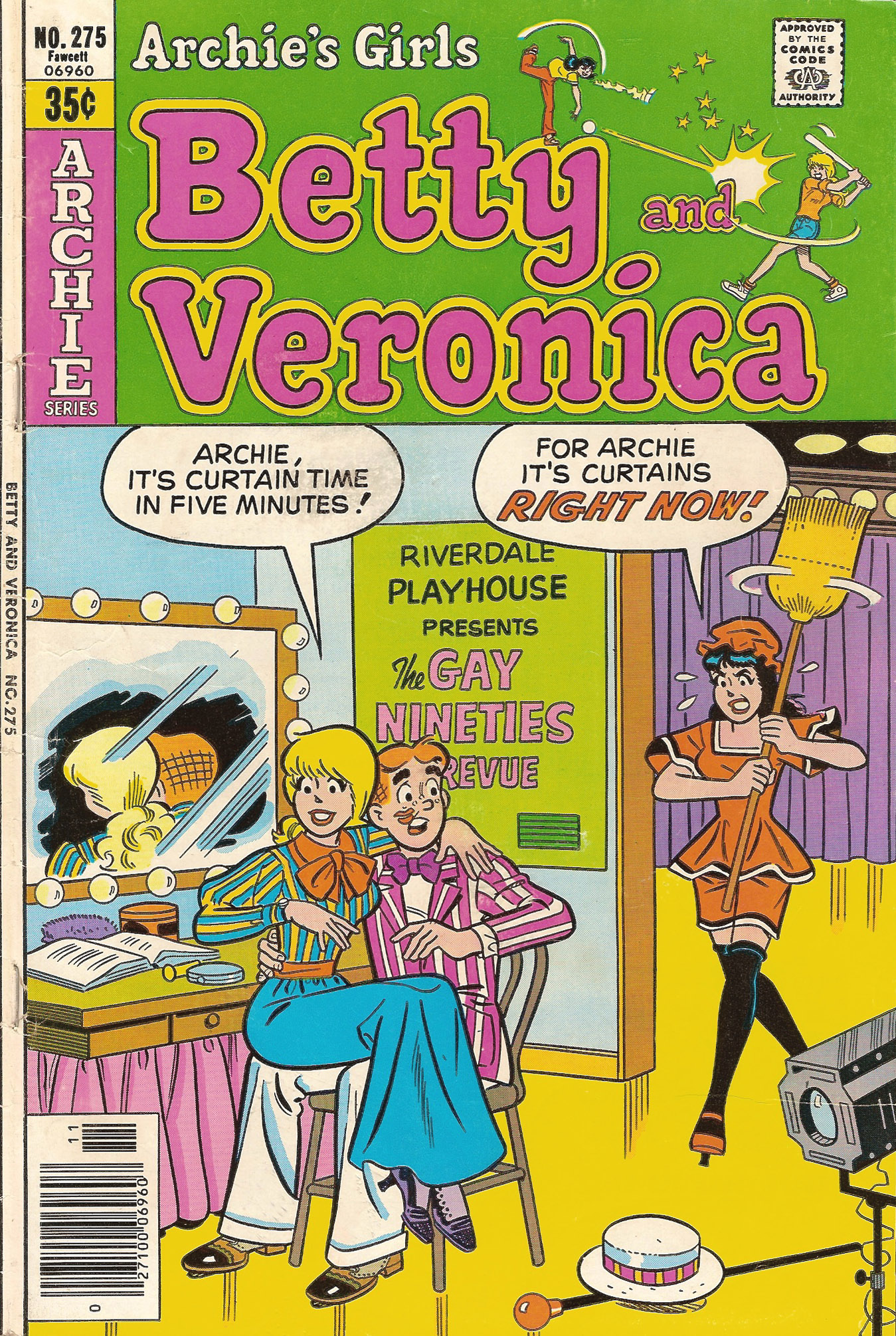 Read online Archie's Girls Betty and Veronica comic -  Issue #275 - 1