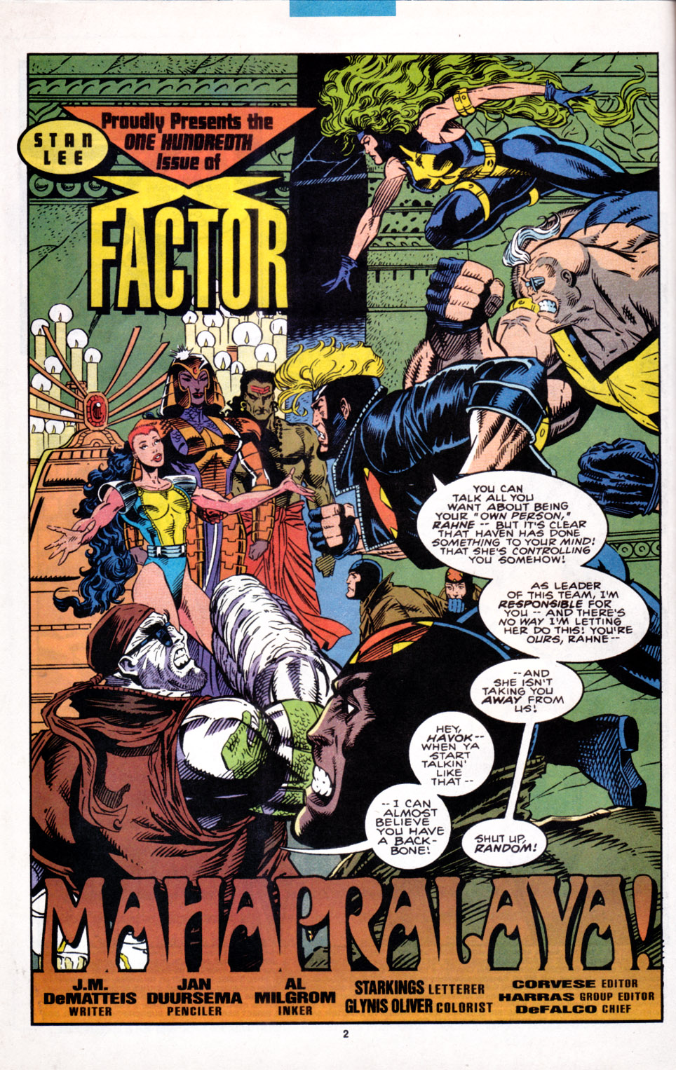 Read online X-Factor (1986) comic -  Issue #100 - 3