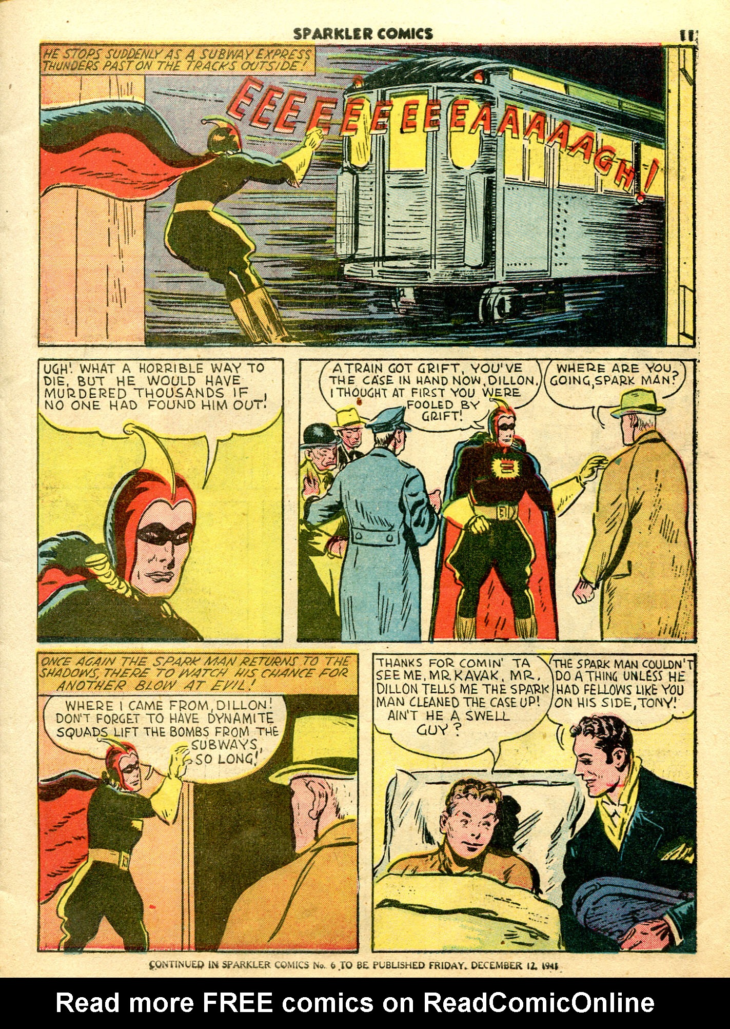 Read online Sparkler Comics comic -  Issue #5 - 12