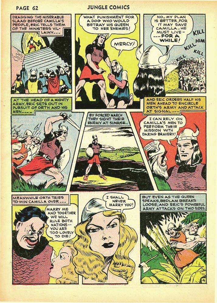 Read online Jungle Comics comic -  Issue #25 - 64