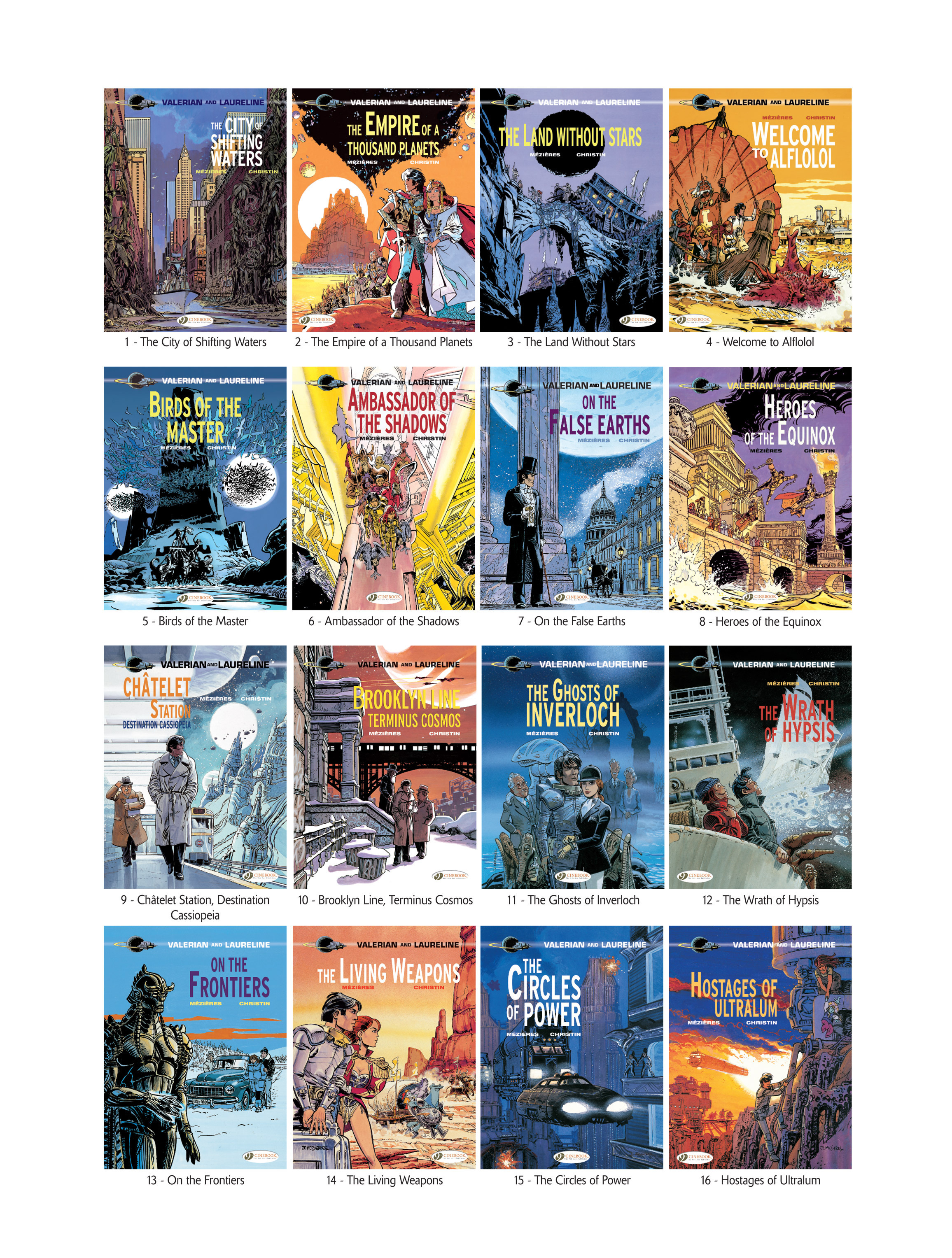 Read online Valerian and Laureline comic -  Issue #16 - 62