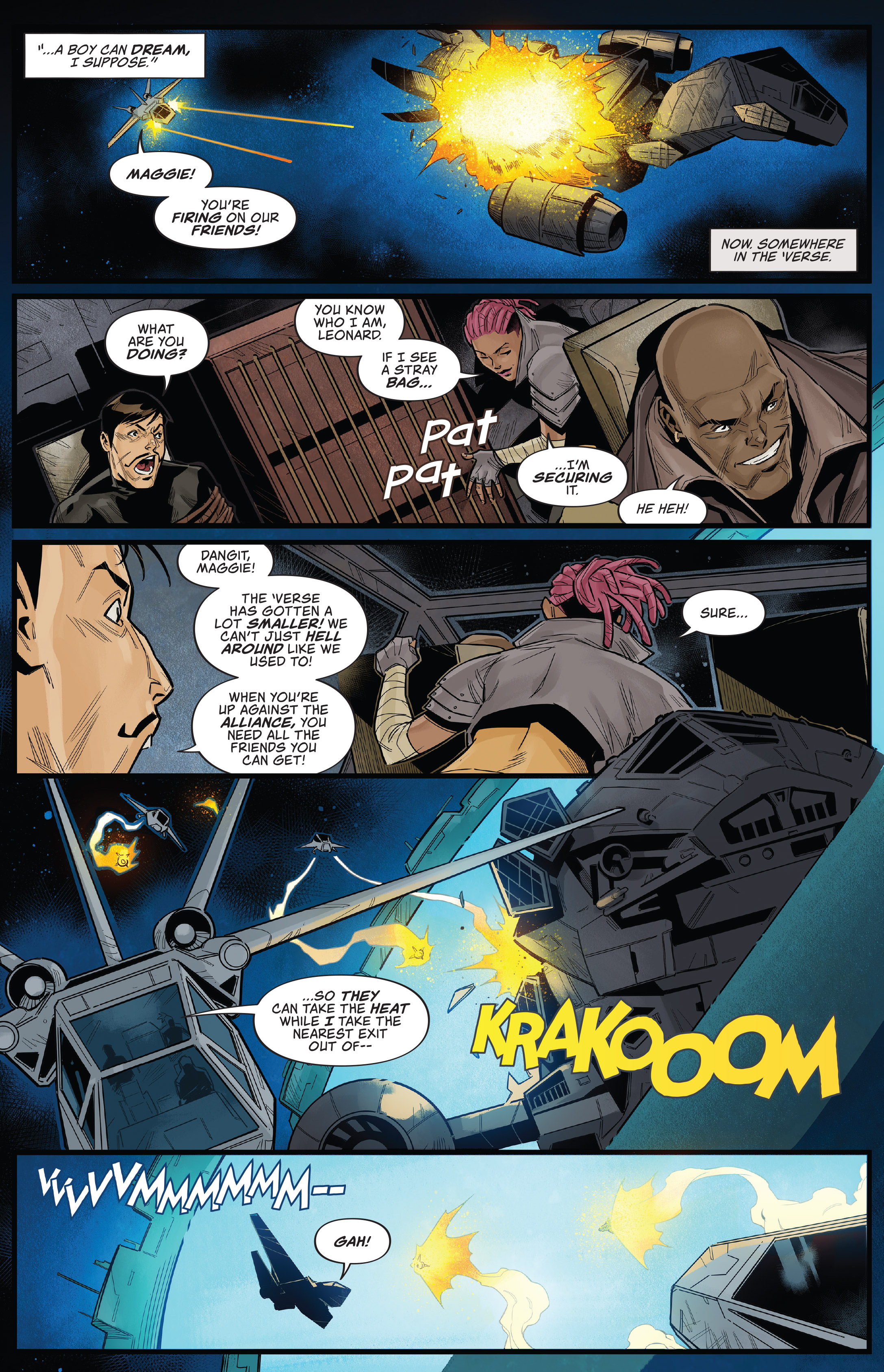 Read online Firefly: Blue Sun Rising comic -  Issue # _Deluxe Edition (Part 5) - 22
