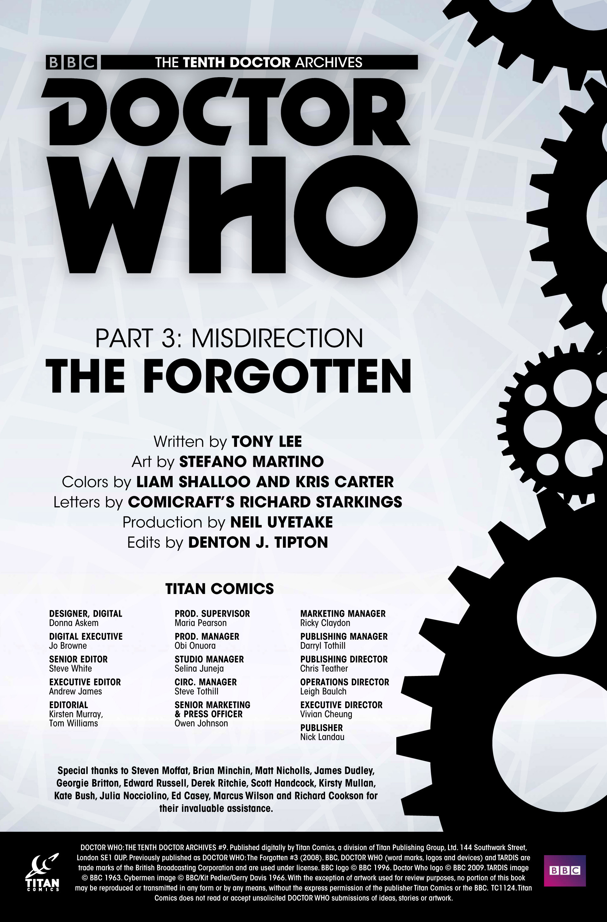 Read online Doctor Who: The Tenth Doctor Archives comic -  Issue #9 - 2