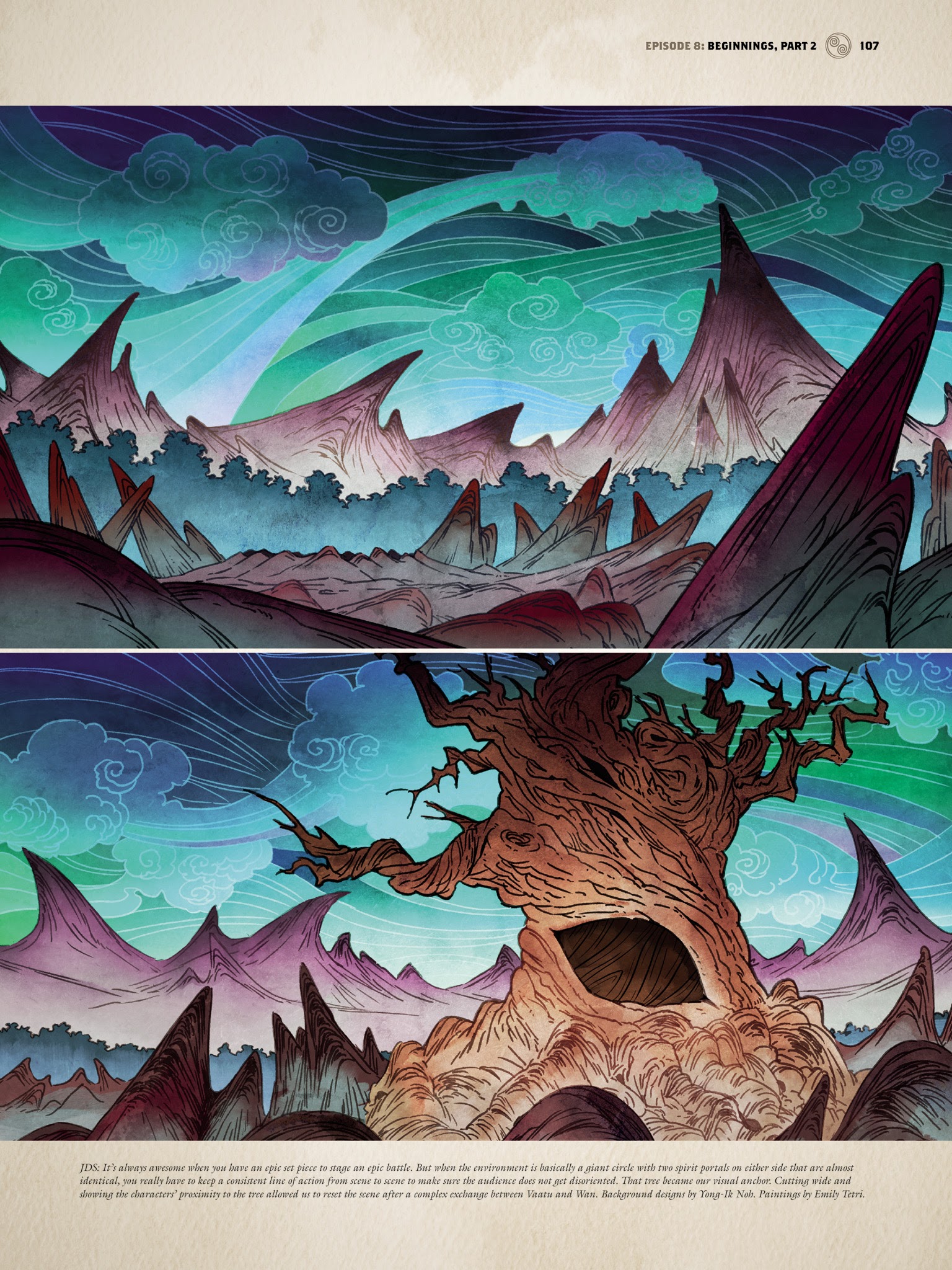 Read online The Legend of Korra: The Art of the Animated Series comic -  Issue # TPB 2 - 99