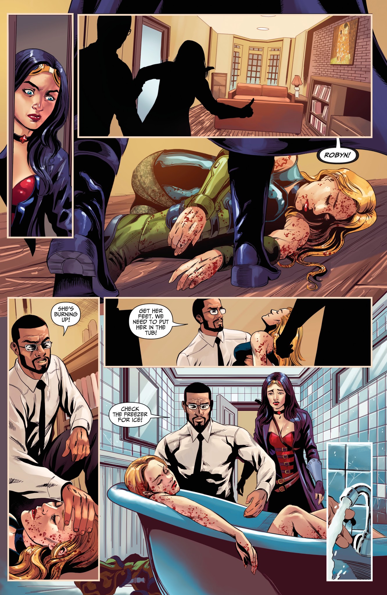Read online Van Helsing vs. Robyn Hood comic -  Issue #4 - 6