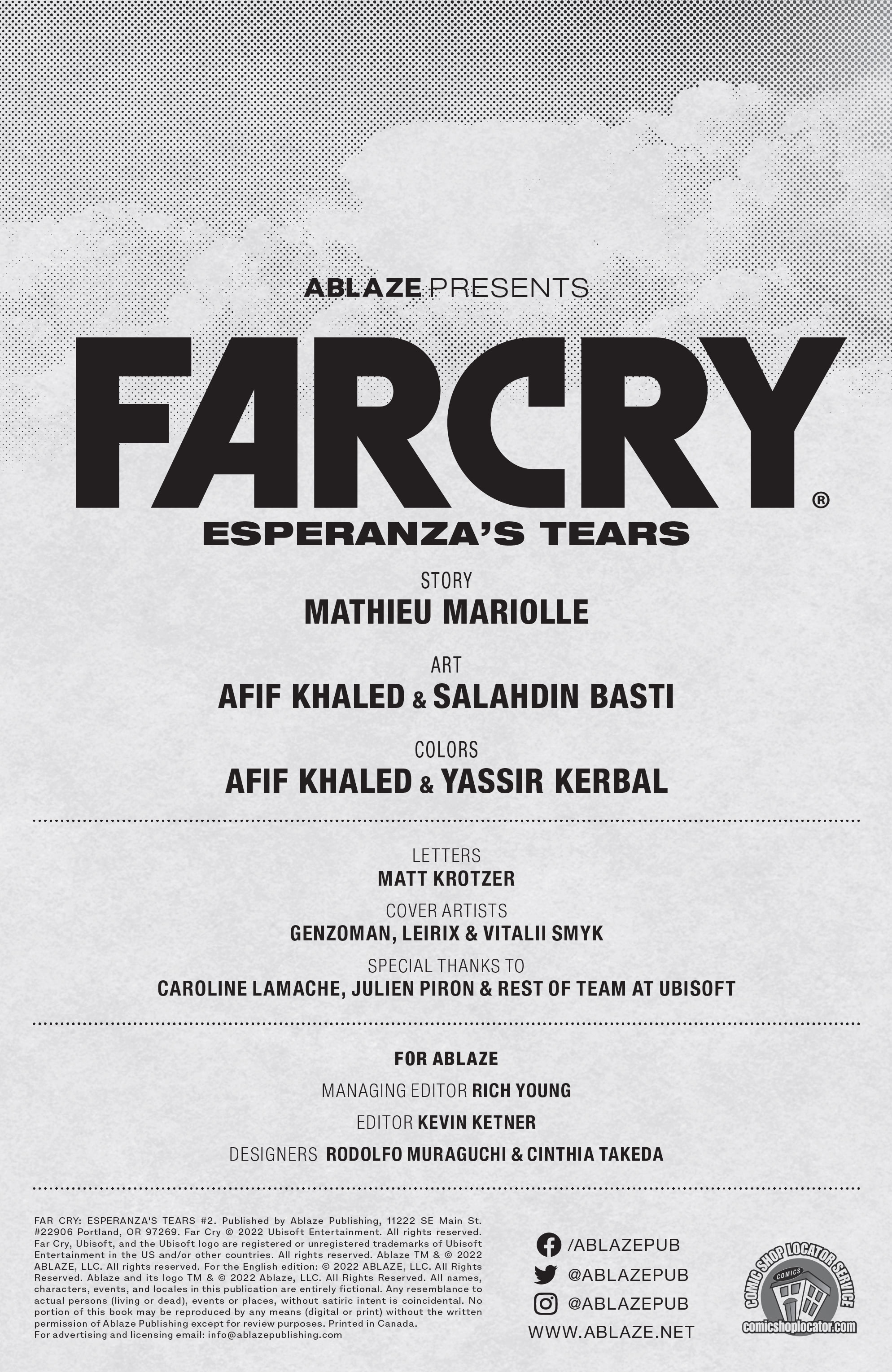 Read online Far Cry: Esperanza's Tears comic -  Issue #2 - 2