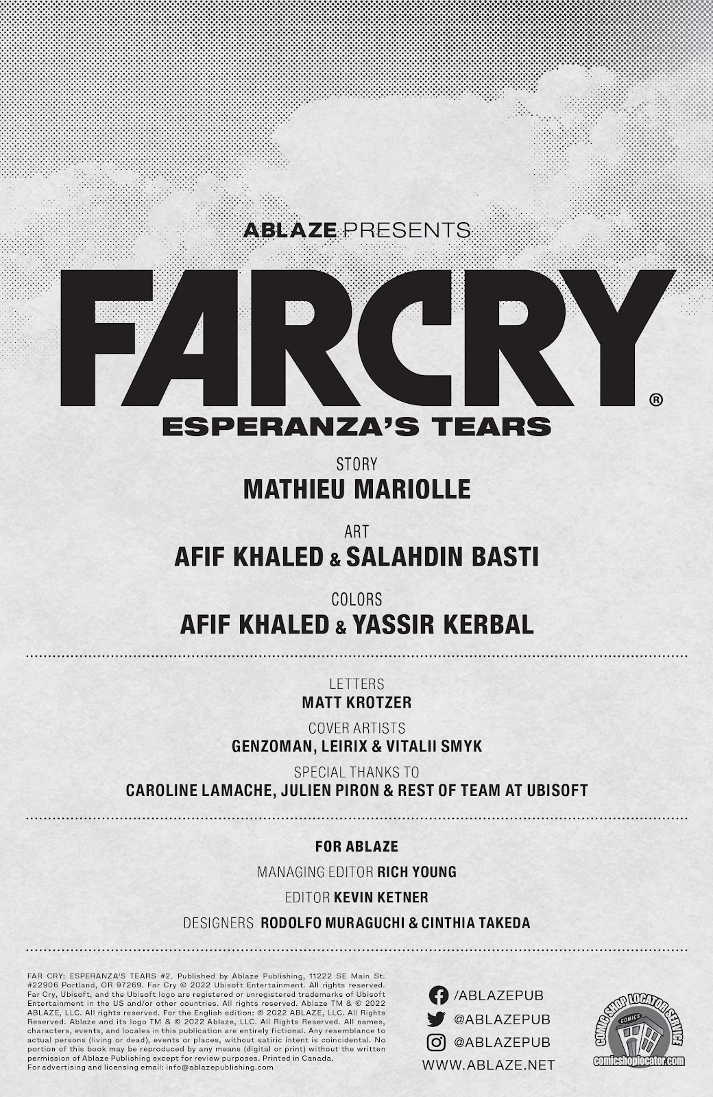 Far Cry: Esperanza's Tears issue 2 - Page 2