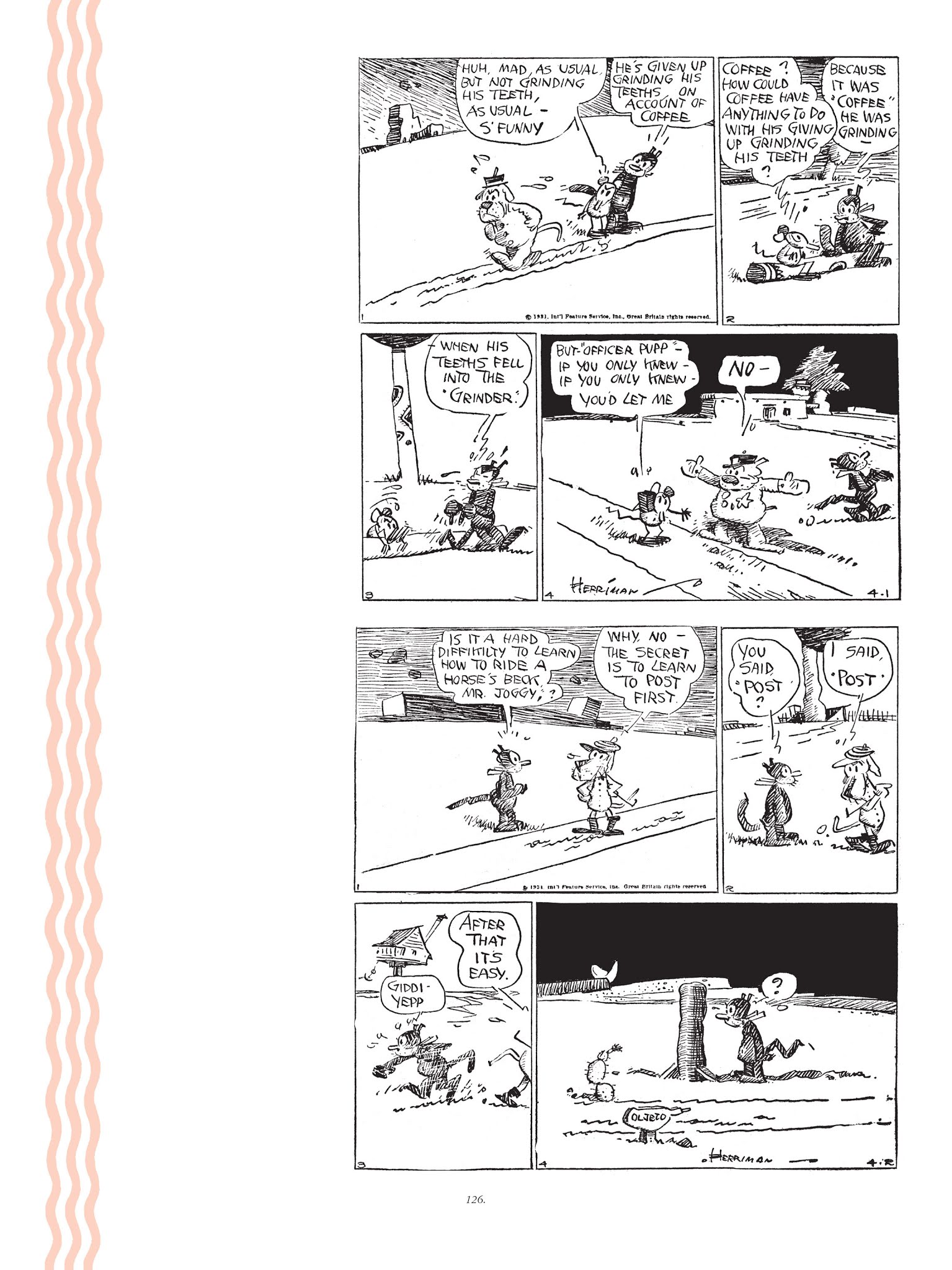 Read online Krazy & Ignatz comic -  Issue # TPB 7 - 127