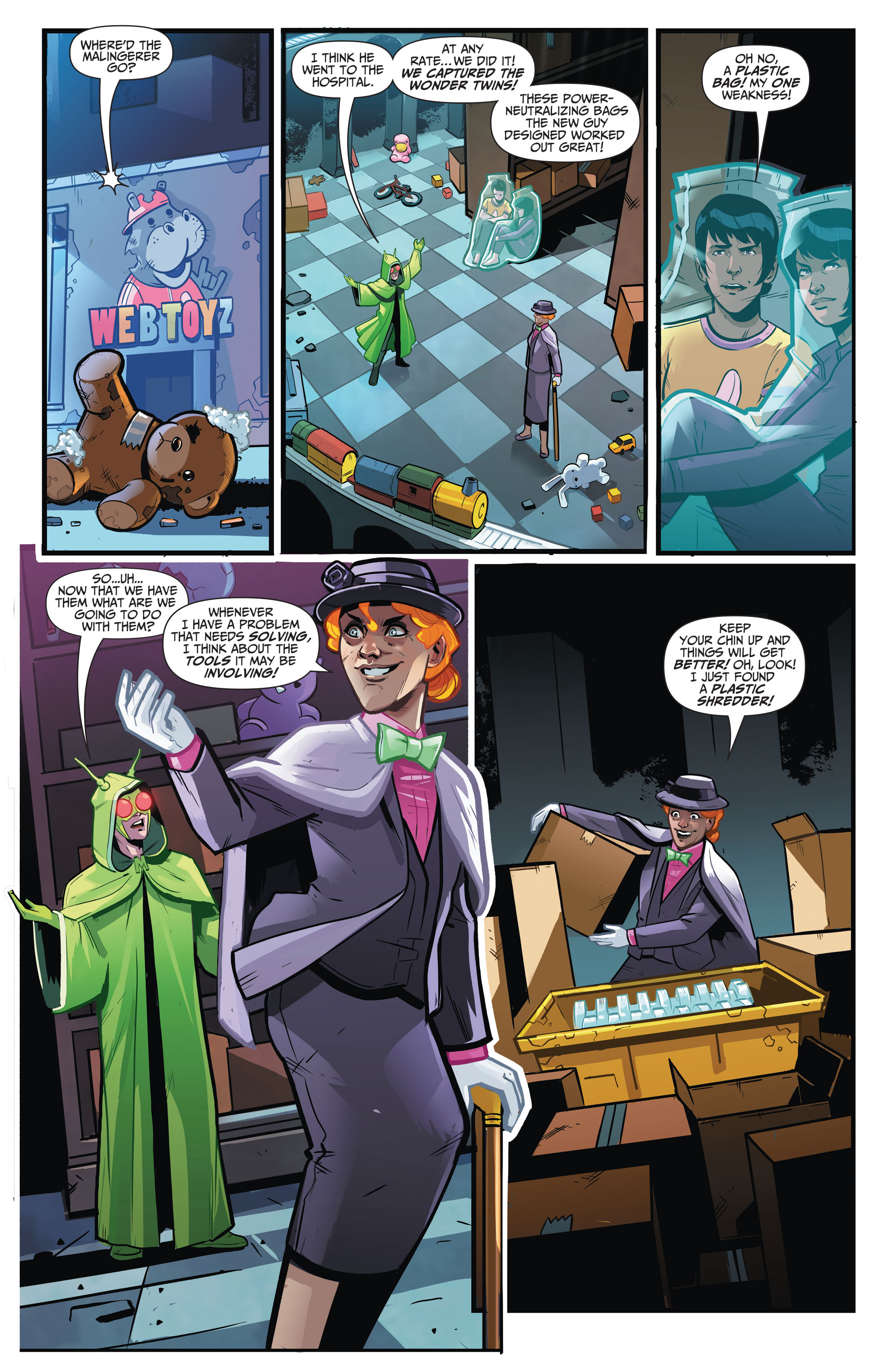 Read online Wonder Twins comic -  Issue #3 - 18