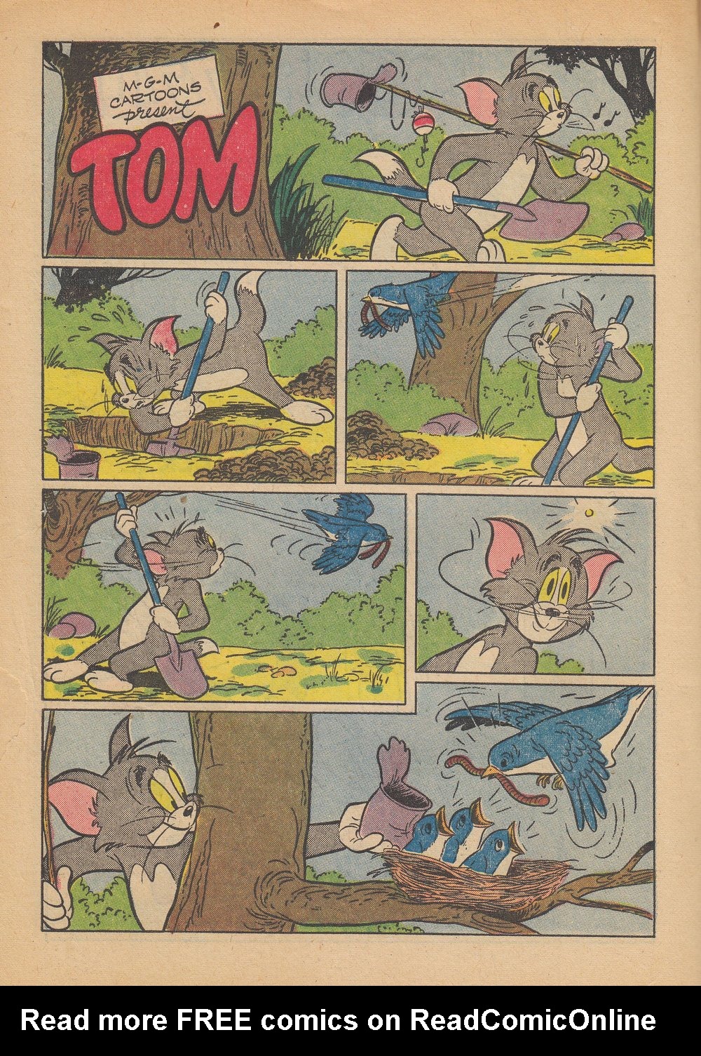 Read online Tom and Jerry's Summer Fun comic -  Issue #4 - 99