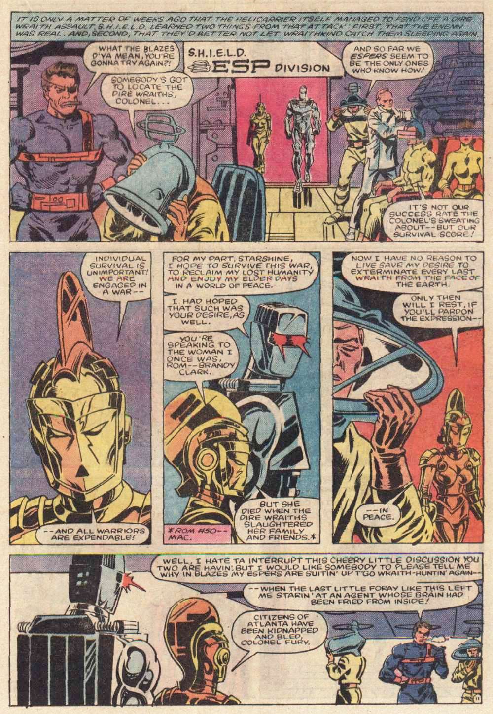Read online ROM (1979) comic -  Issue #54 - 11