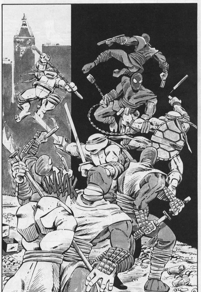 Read online Tales of the Teenage Mutant Ninja Turtles comic -  Issue #6 - 9