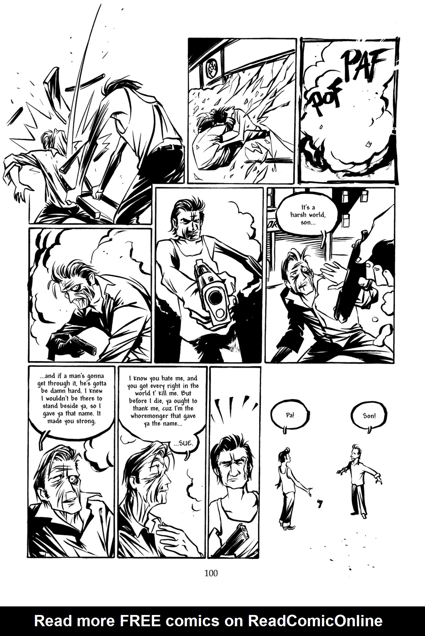 Read online Johnny Cash: I See a Darkness comic -  Issue # TPB - 96