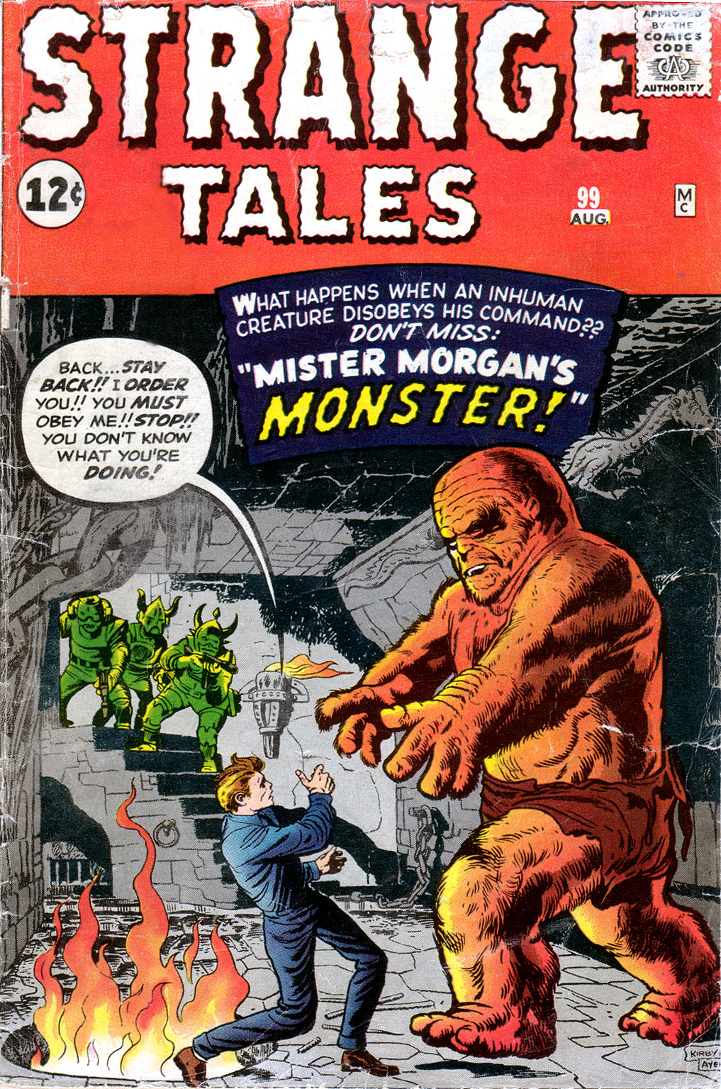 Read online Strange Tales (1951) comic -  Issue #99 - 1