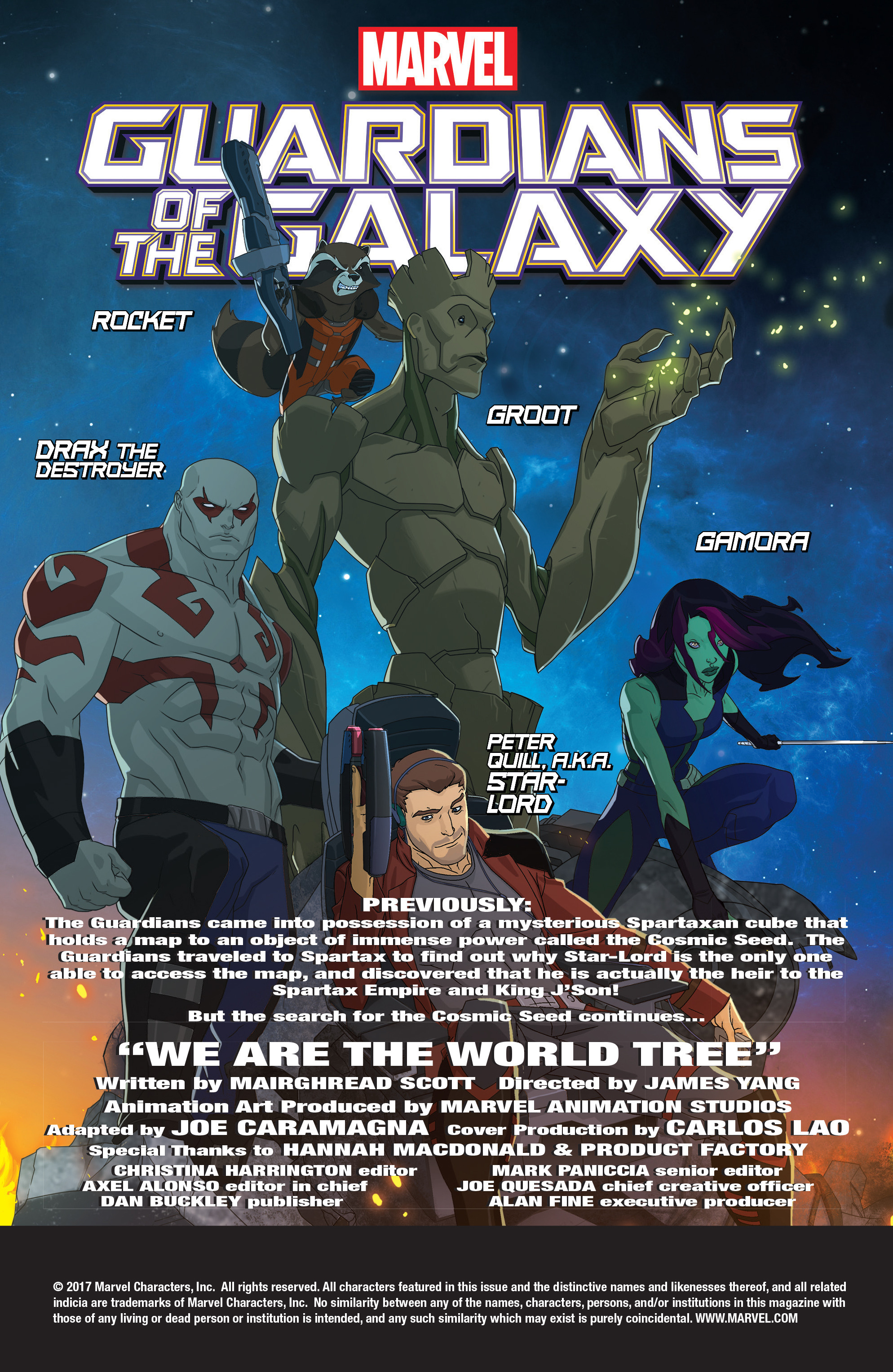 Read online Marvel Universe Guardians of the Galaxy [II] comic -  Issue #17 - 2