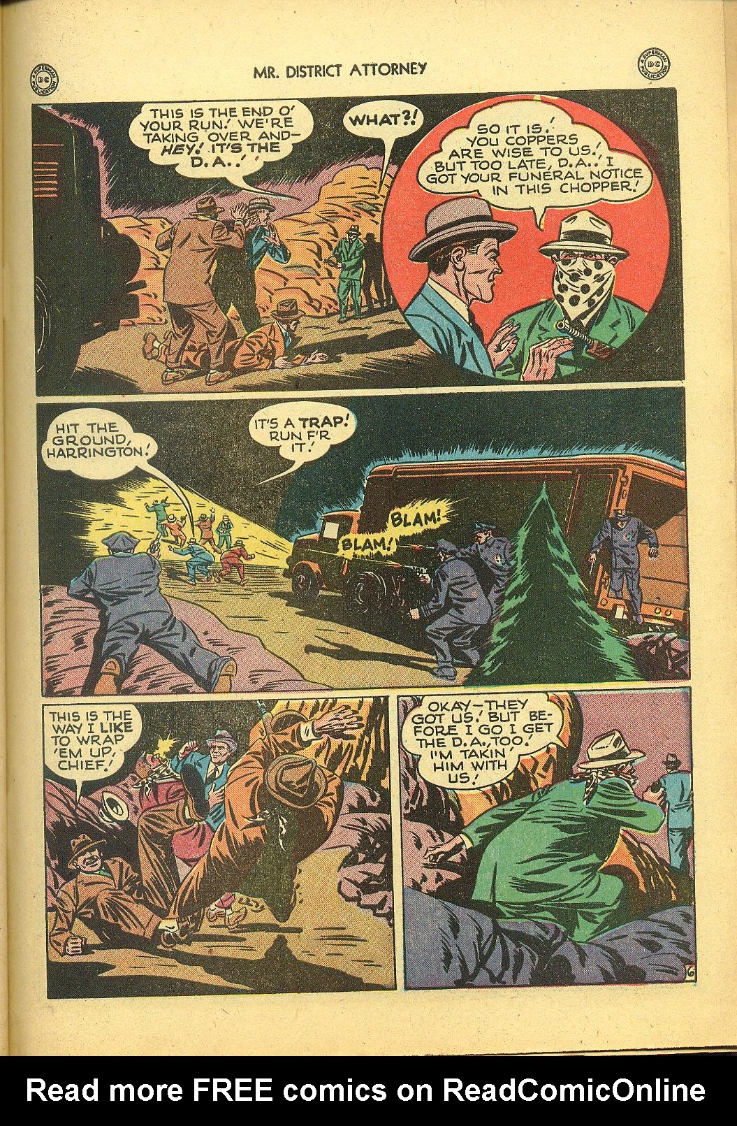 Read online Mr. District Attorney comic -  Issue #2 - 47