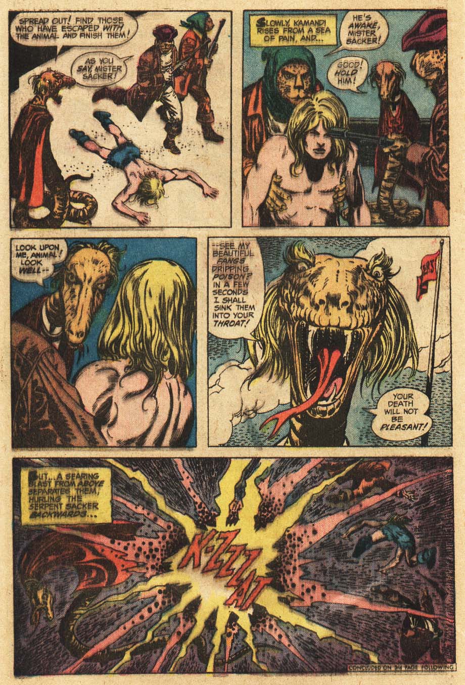 Read online Kamandi, The Last Boy On Earth comic -  Issue #48 - 19