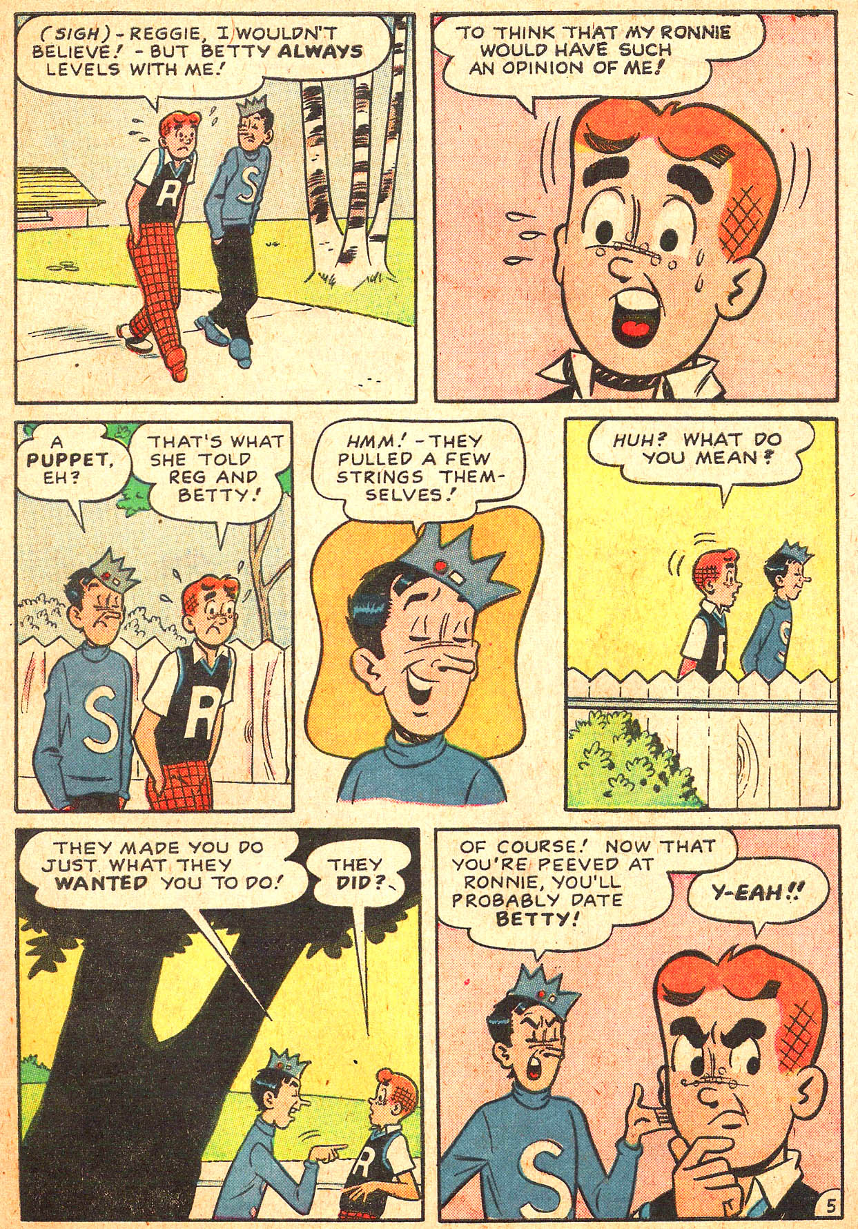 Read online Archie's Girls Betty and Veronica comic -  Issue #59 - 7