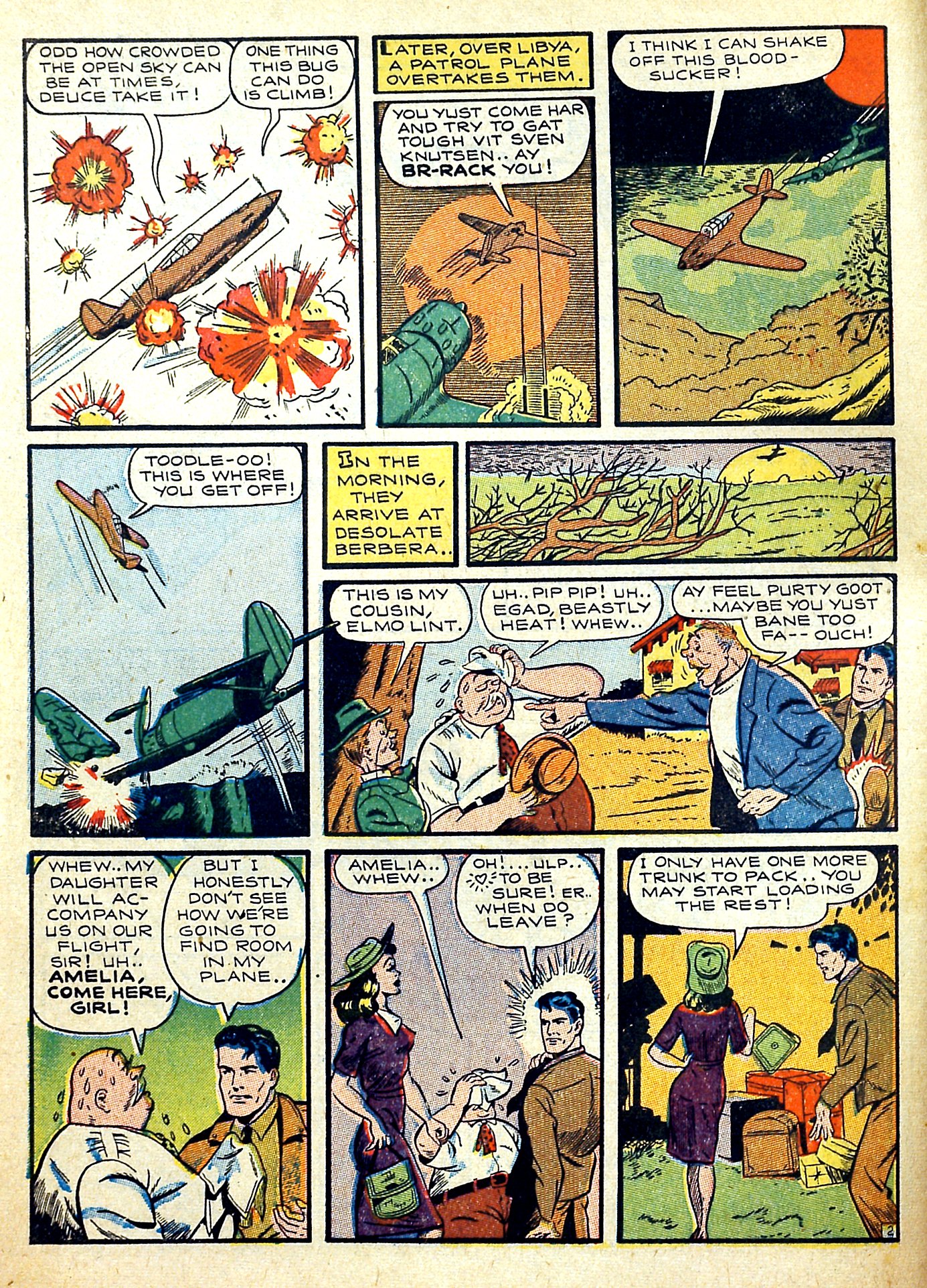 Read online Captain Flight Comics comic -  Issue #3 - 4