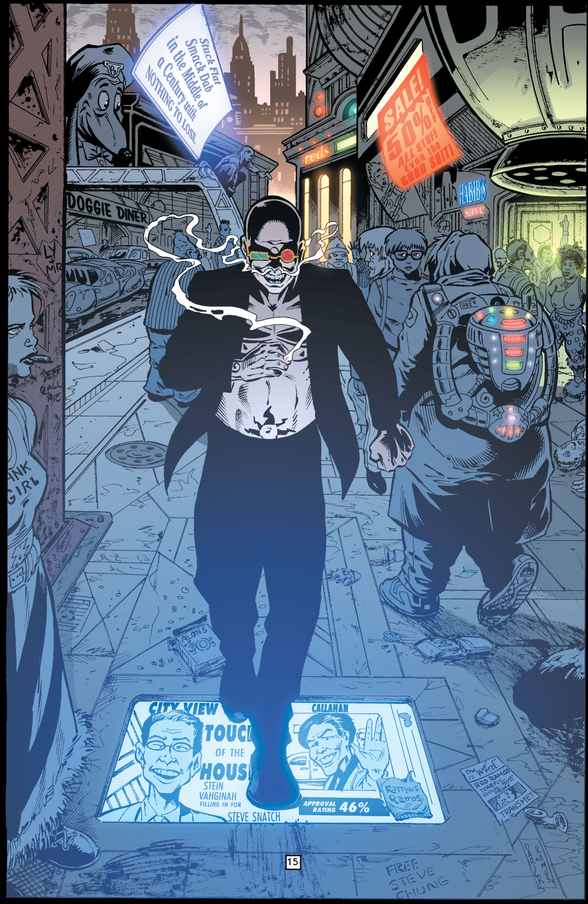 Read online Transmetropolitan comic -  Issue #35 - 16