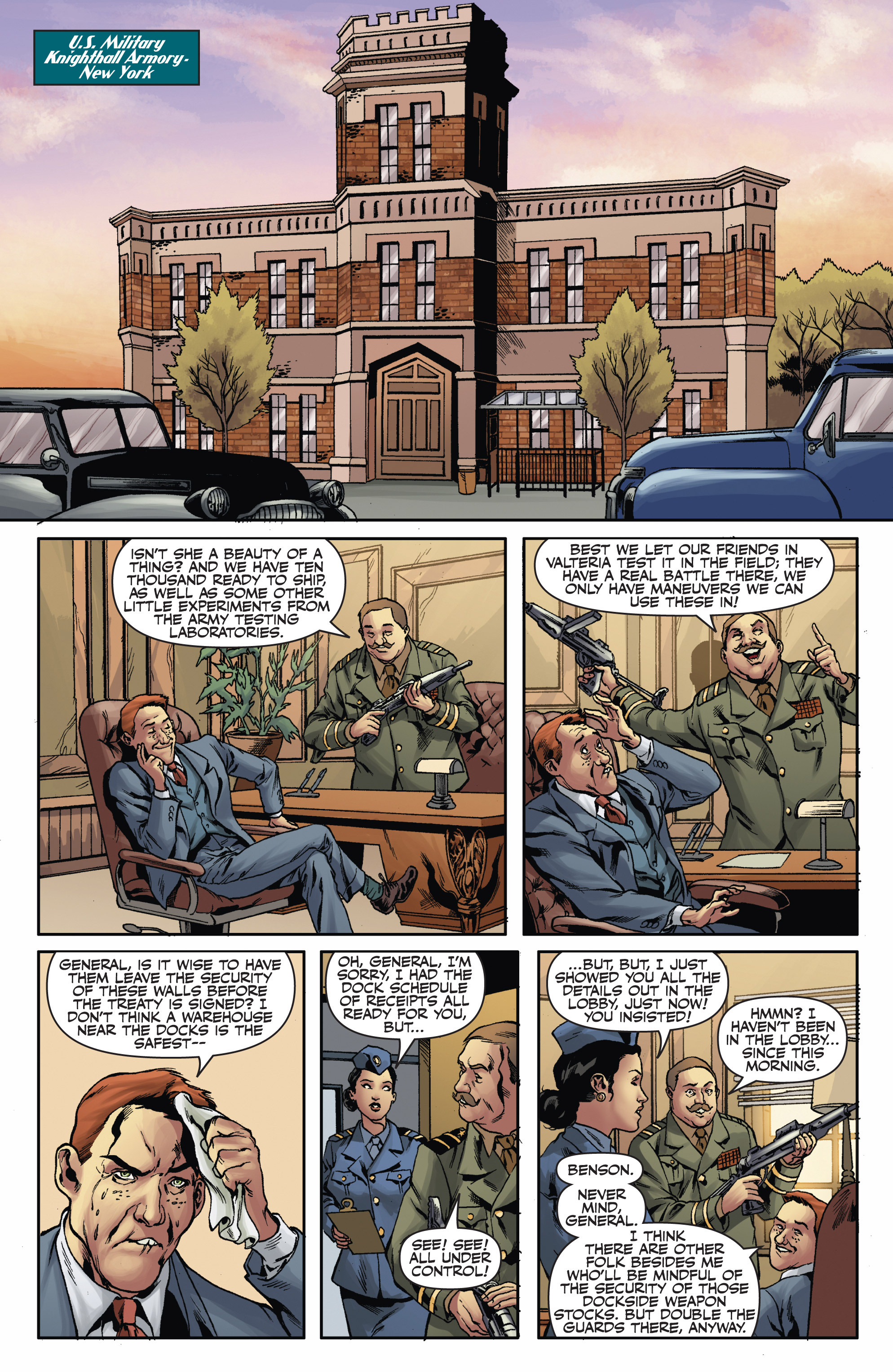 Read online Justice Inc.: The Avenger comic -  Issue #5 - 19