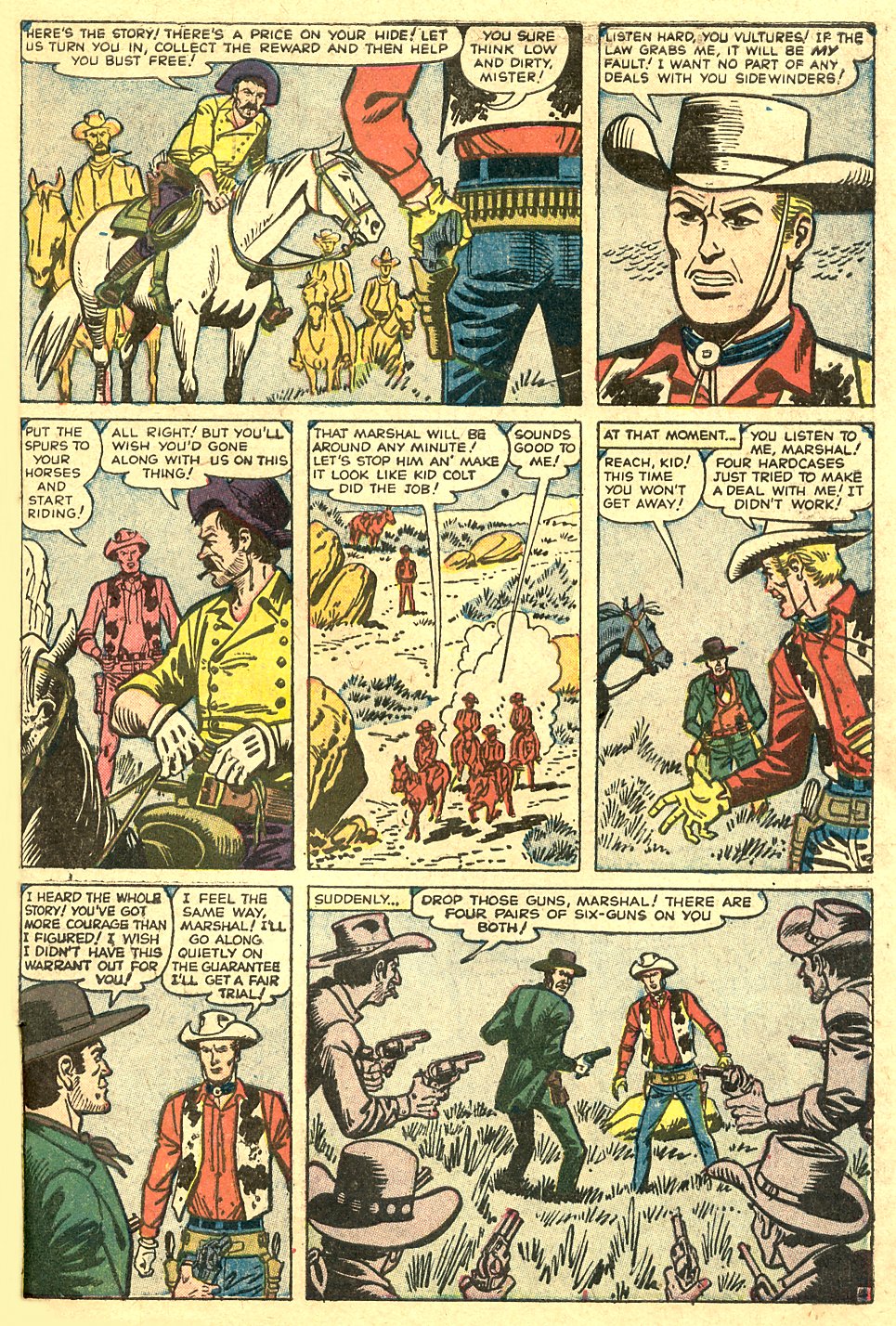 Read online Kid Colt Outlaw comic -  Issue #76 - 31