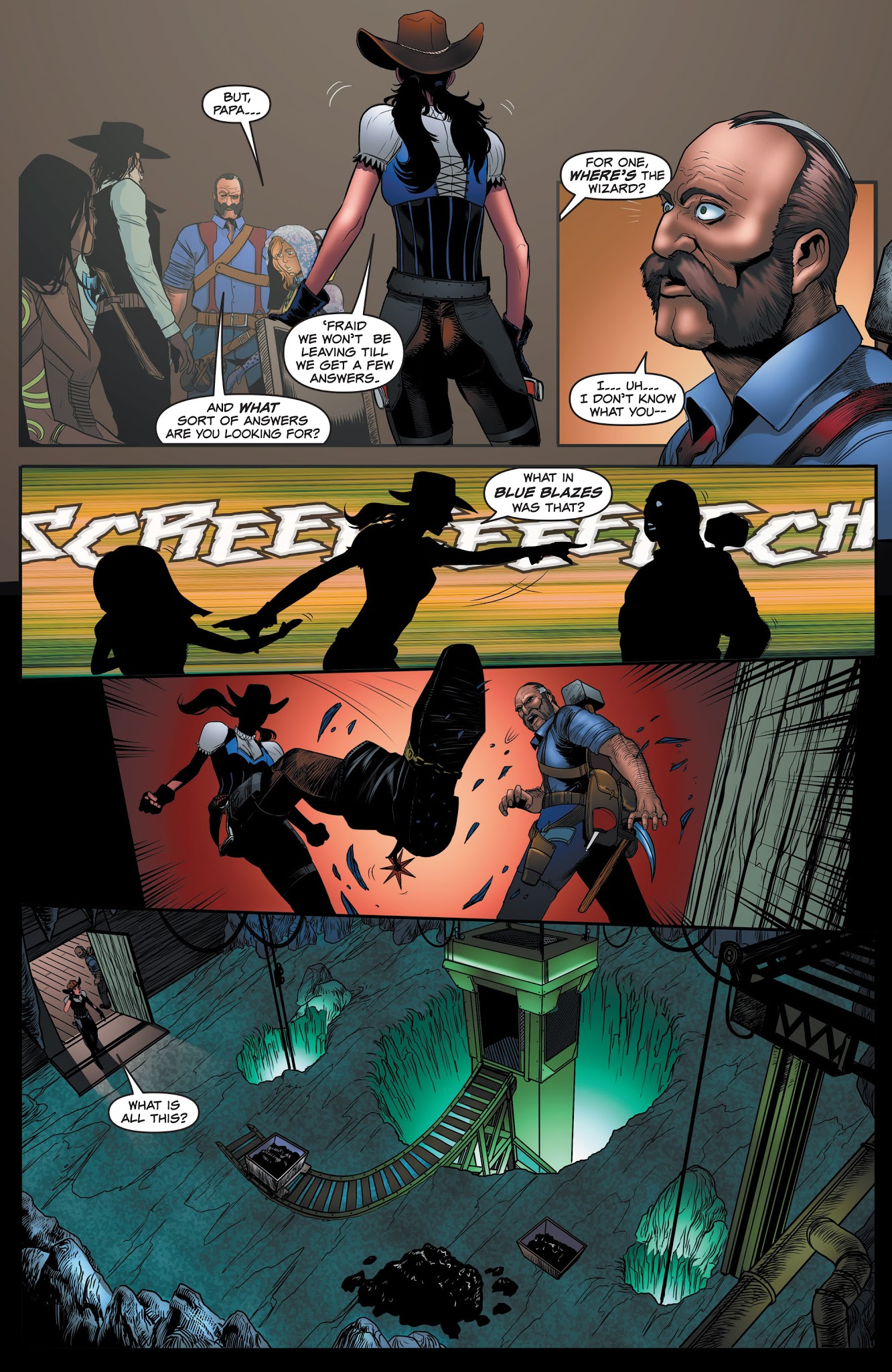 Read online Legend of Oz: The Wicked West (2015) comic -  Issue #5 - 6