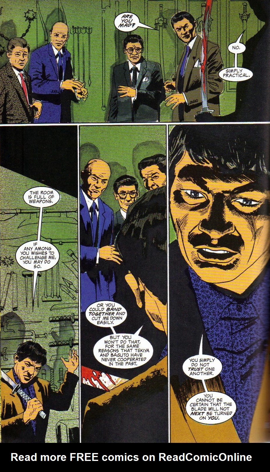 Read online Shado: Song of the Dragon comic -  Issue #4 - 34
