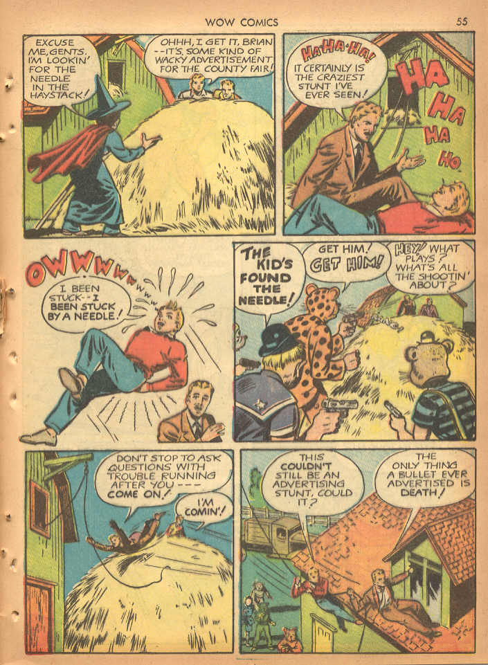 Read online Wow Comics comic -  Issue #13 - 56