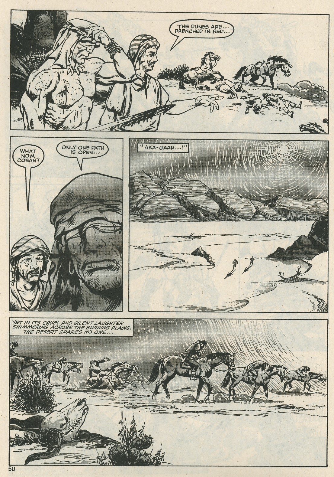 Read online The Savage Sword Of Conan comic -  Issue #117 - 48