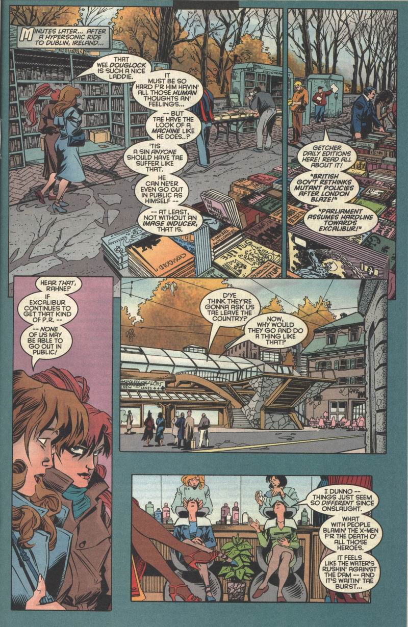 Read online Excalibur (1988) comic -  Issue #108 - 16