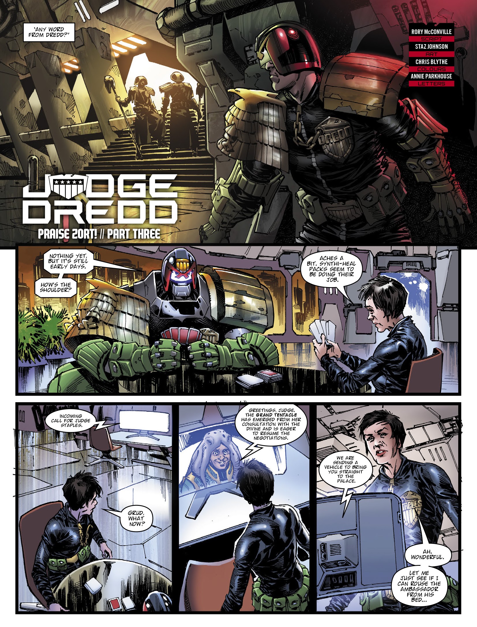 Read online Judge Dredd Megazine (Vol. 5) comic -  Issue #442 - 5