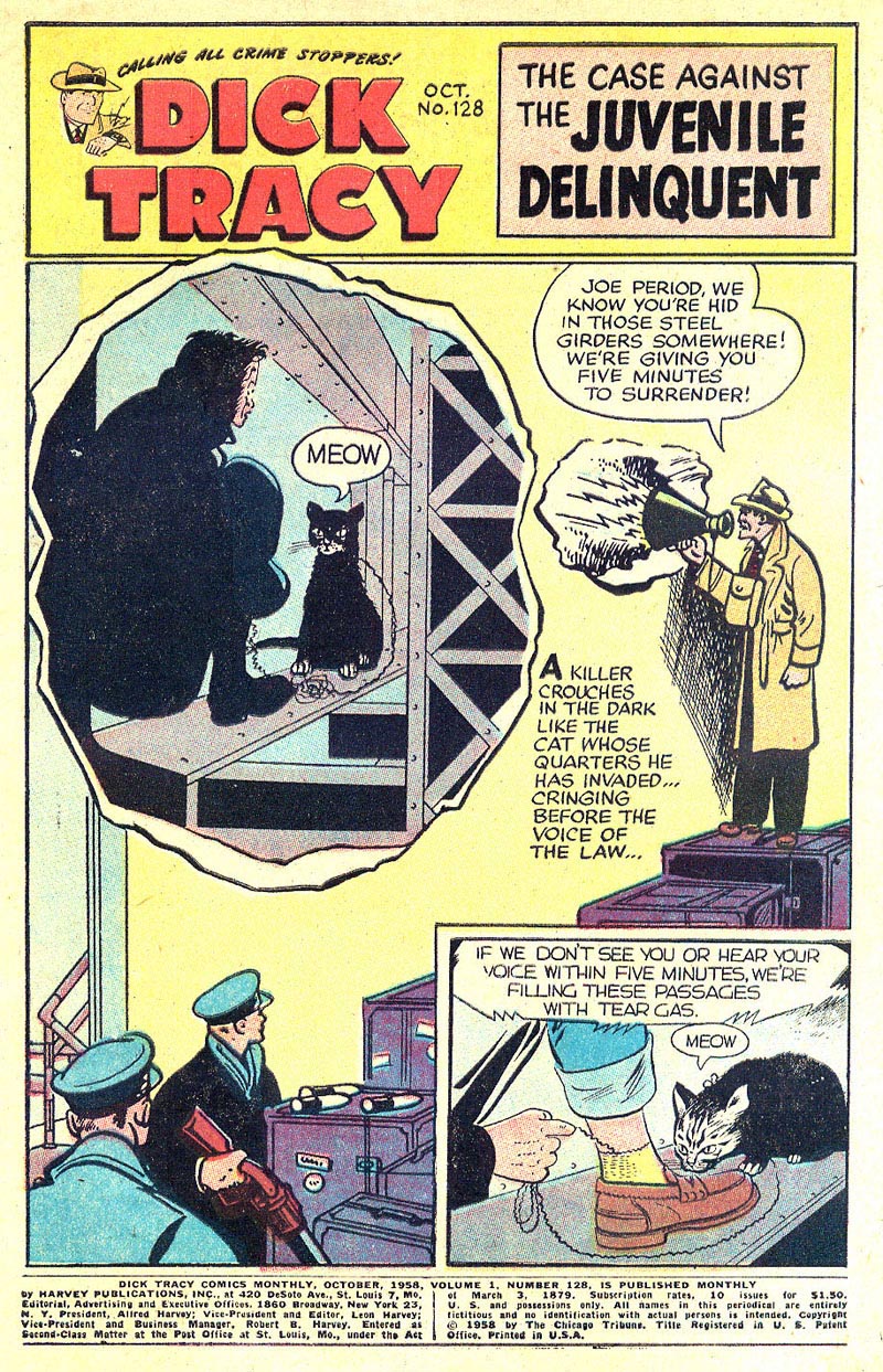 Read online Dick Tracy comic -  Issue #128 - 2