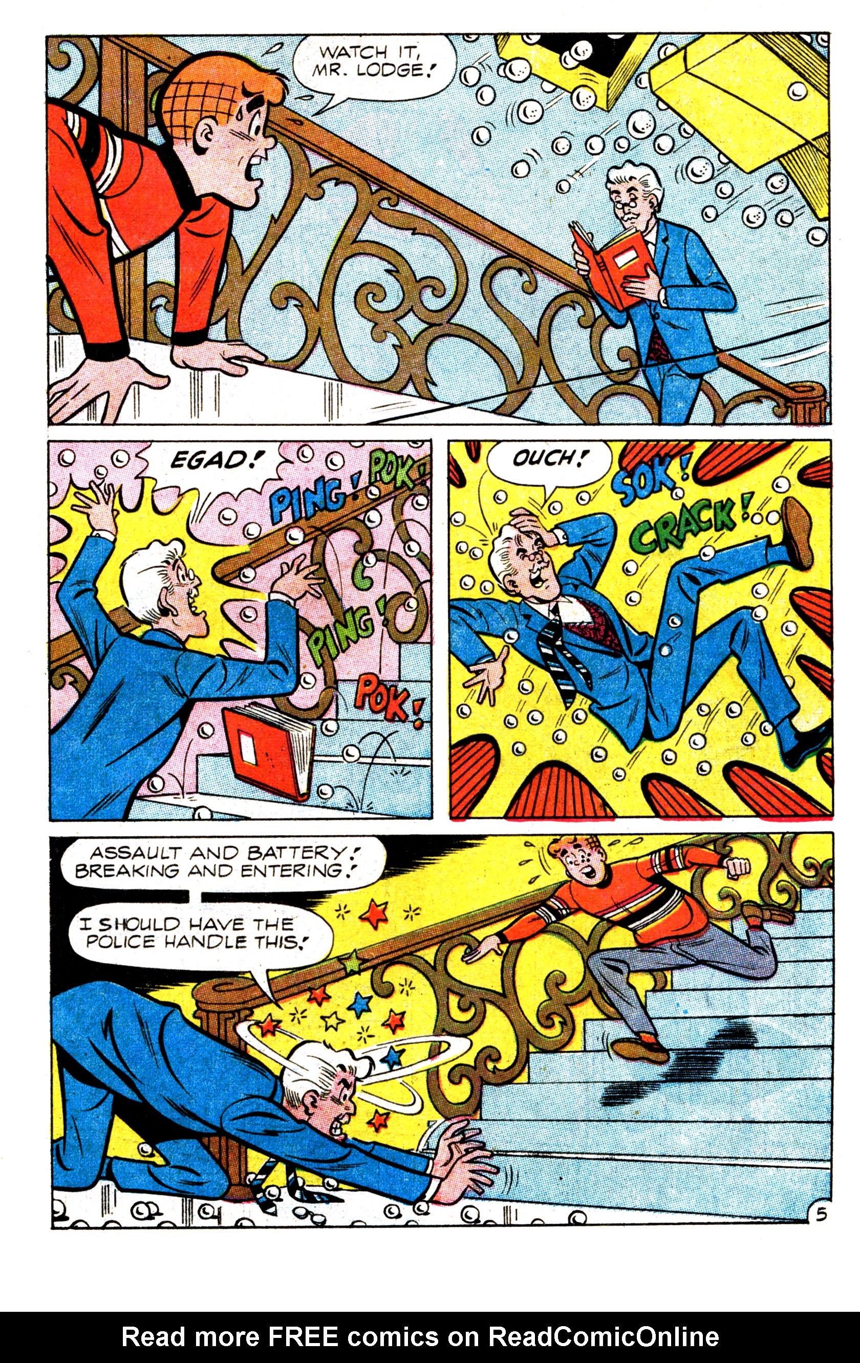 Read online Reggie and Me (1966) comic -  Issue #28 - 6