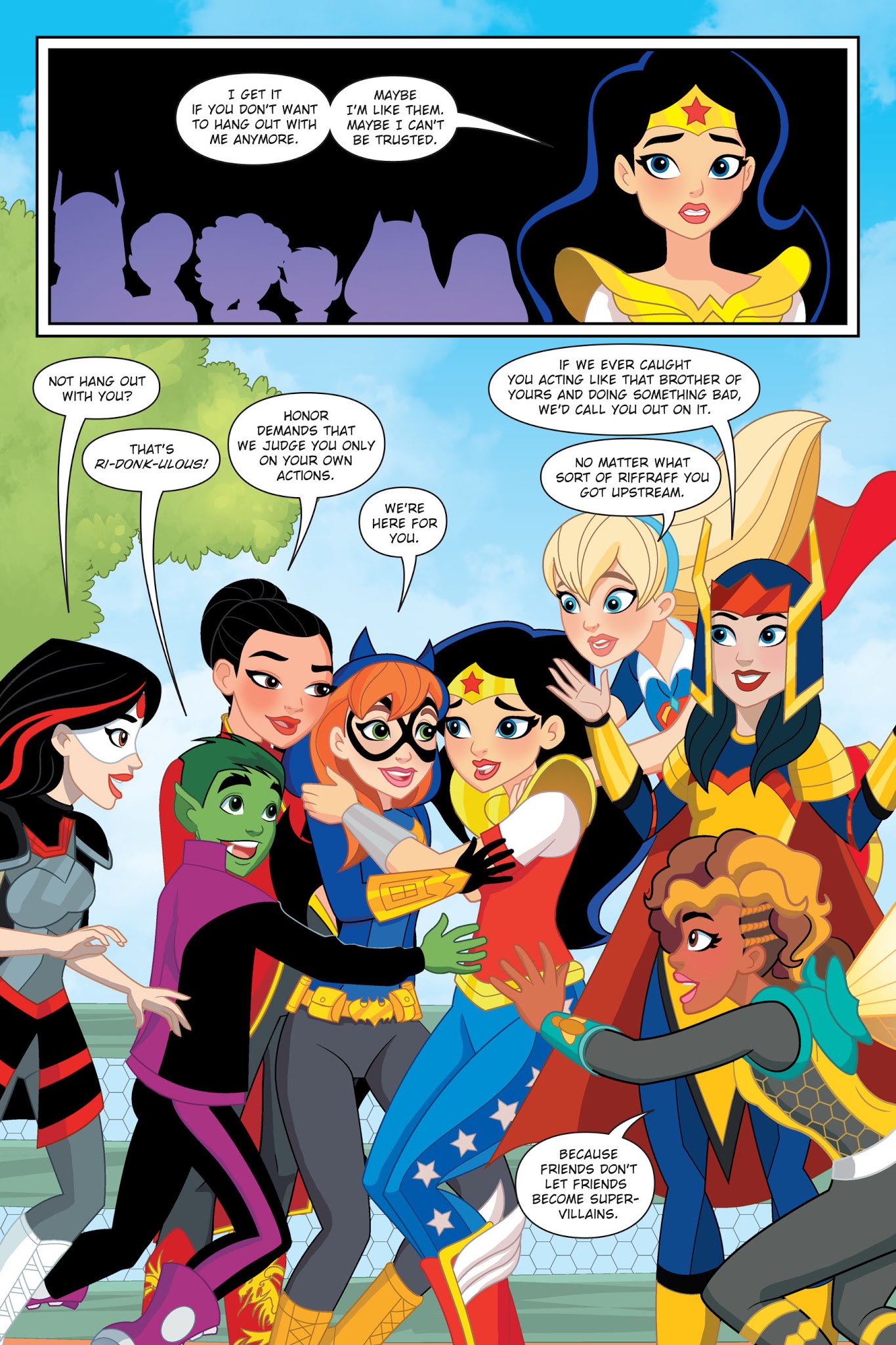 Read online DC Super Hero Girls: Summer Olympus comic -  Issue # TPB - 96